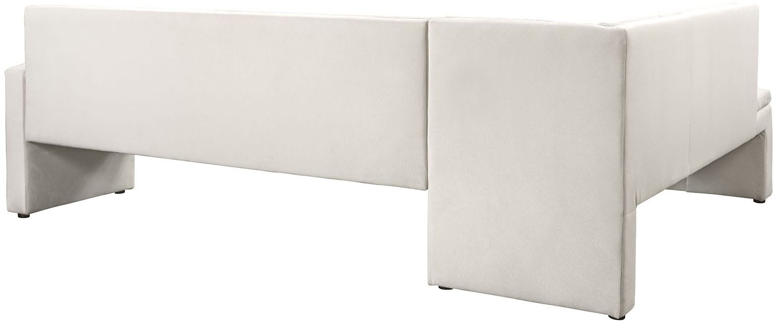 exxpo - sofa fashion Banc d'angle »Cortado, elegant und modern mit hohem Sitzkomfort« grande garde au sol, belle finition des détails