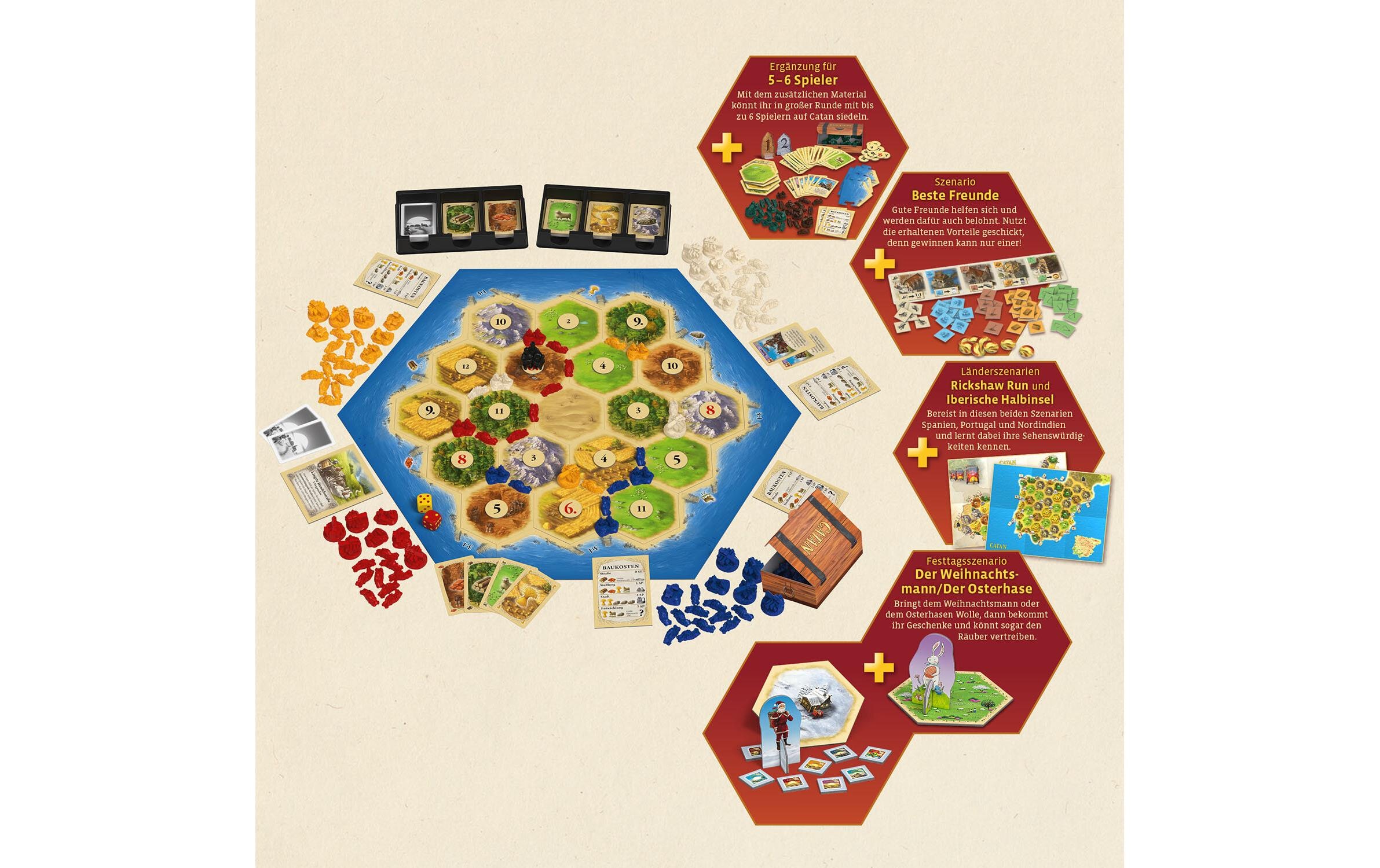 Kosmos Spiel »Catan – Big Box -DE-«