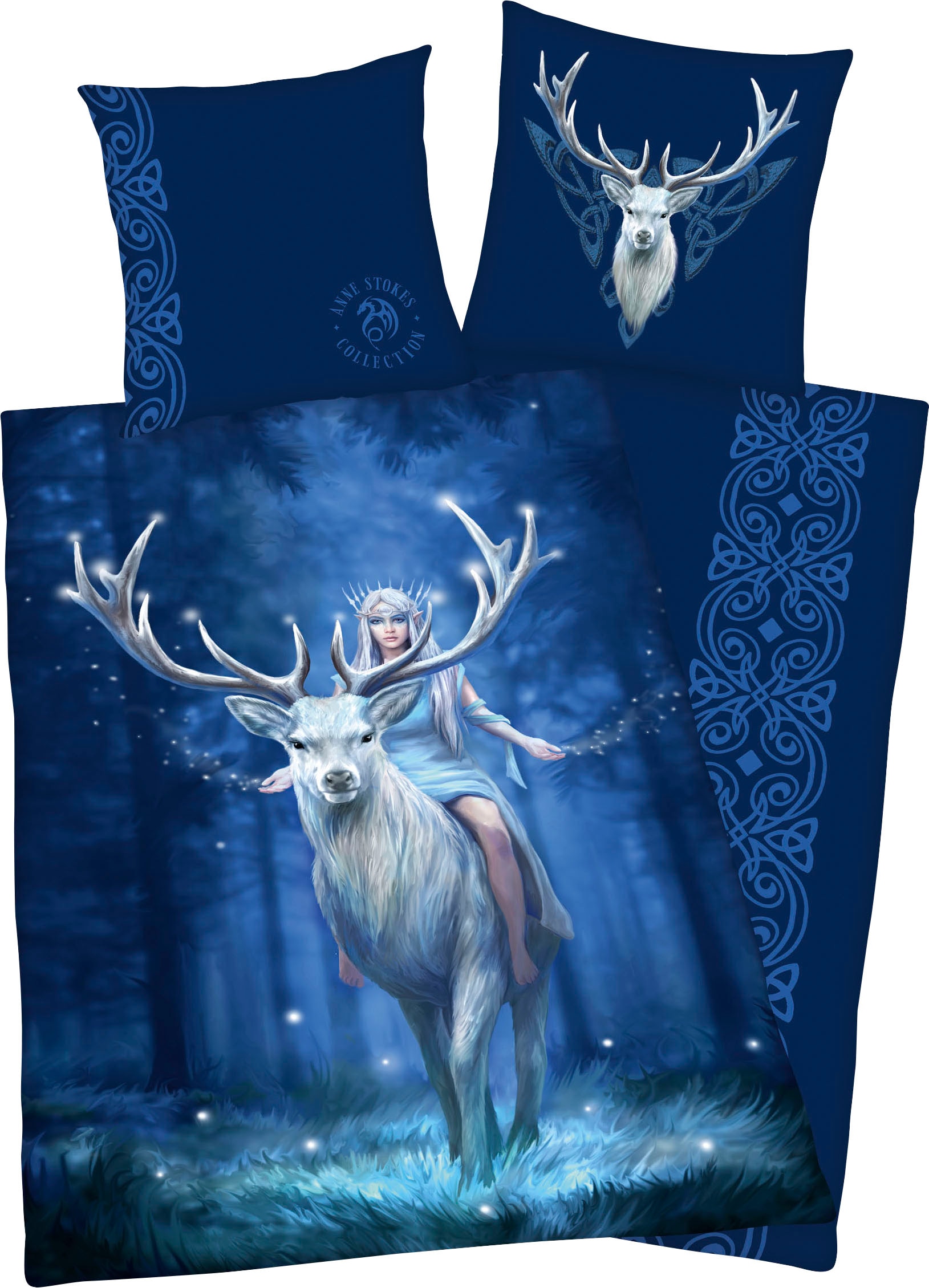 Image of Anne Stokes Wendebettwäsche "Anne Stokes" mit phantasievollem Motiv