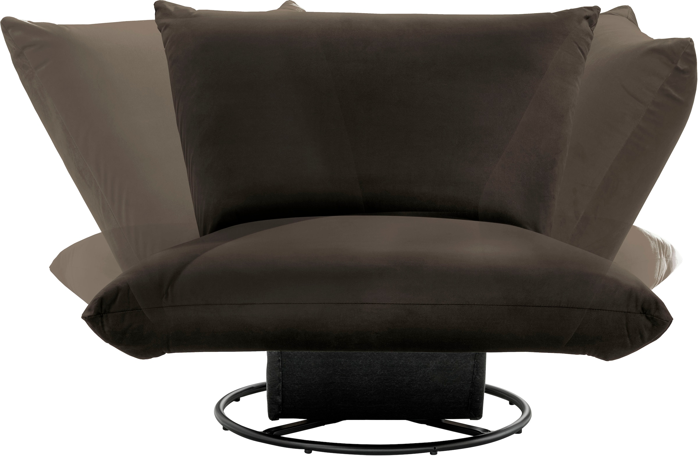 INOSIGN Drehsessel »Cremona« 360° drehbar mit Metallfuss