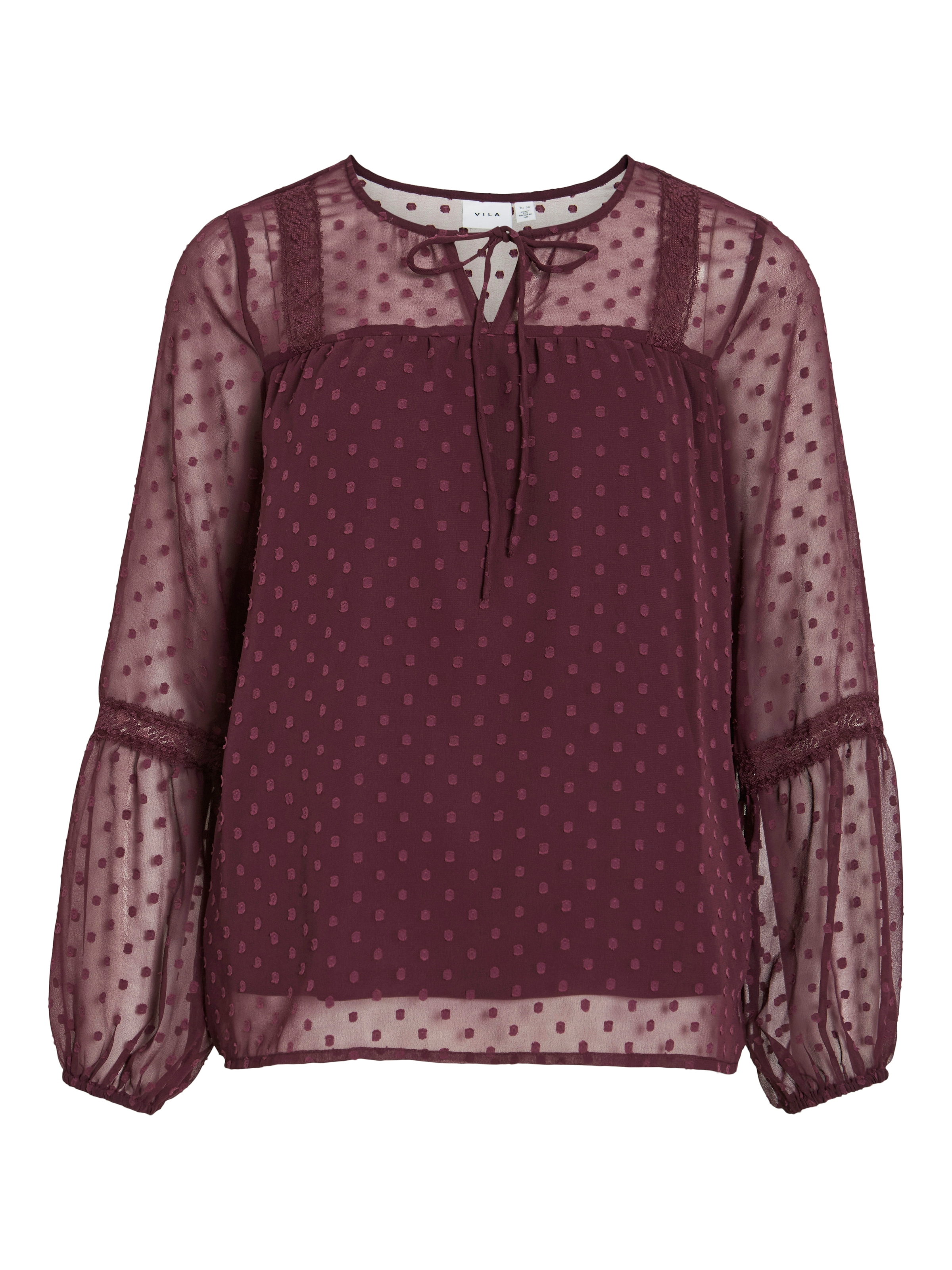 Vila Blusenshirt »VIEDEE L/S TOP - NOOS«