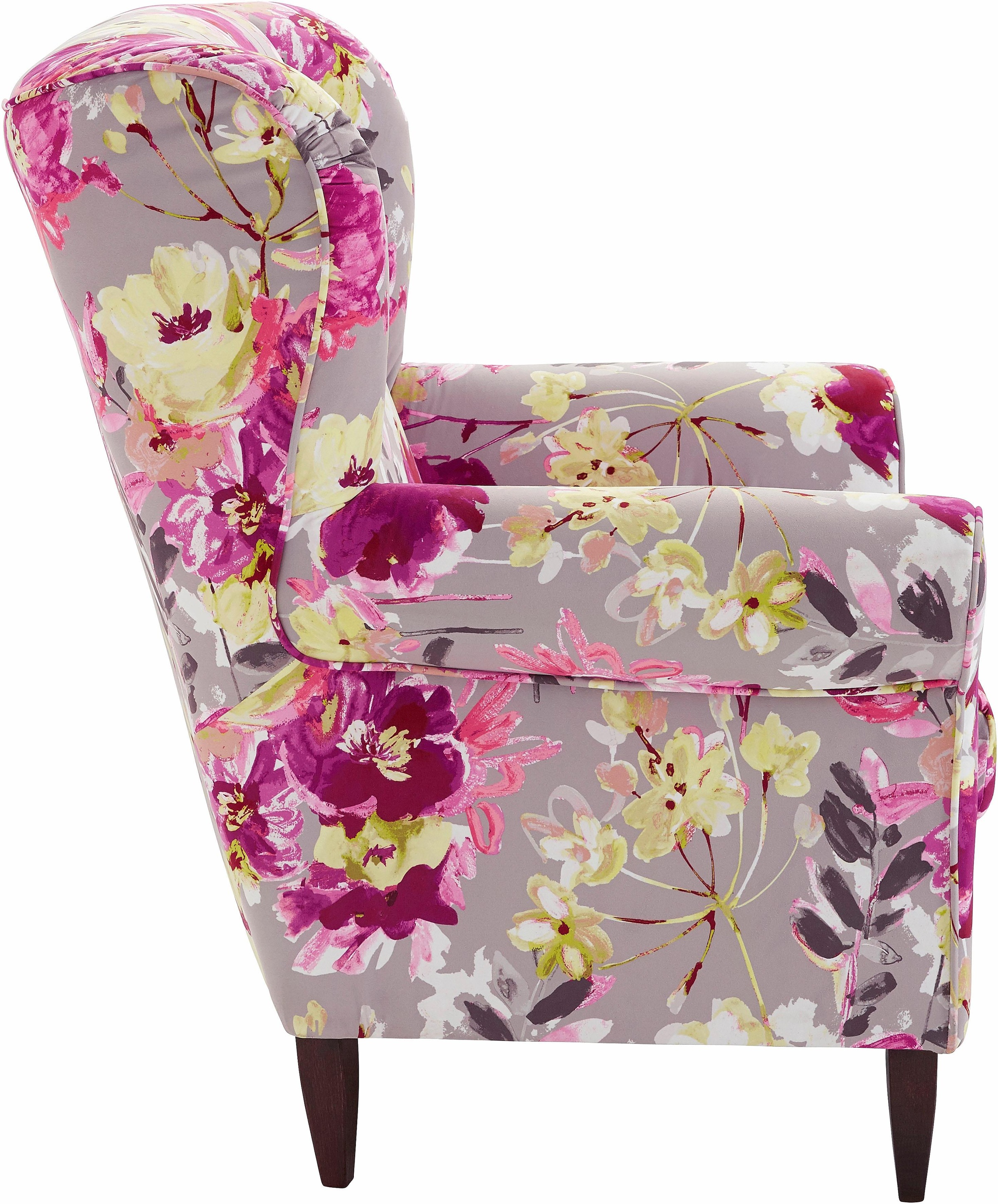 Home affaire Fauteuil à oreilles »Asino« mit Federkern