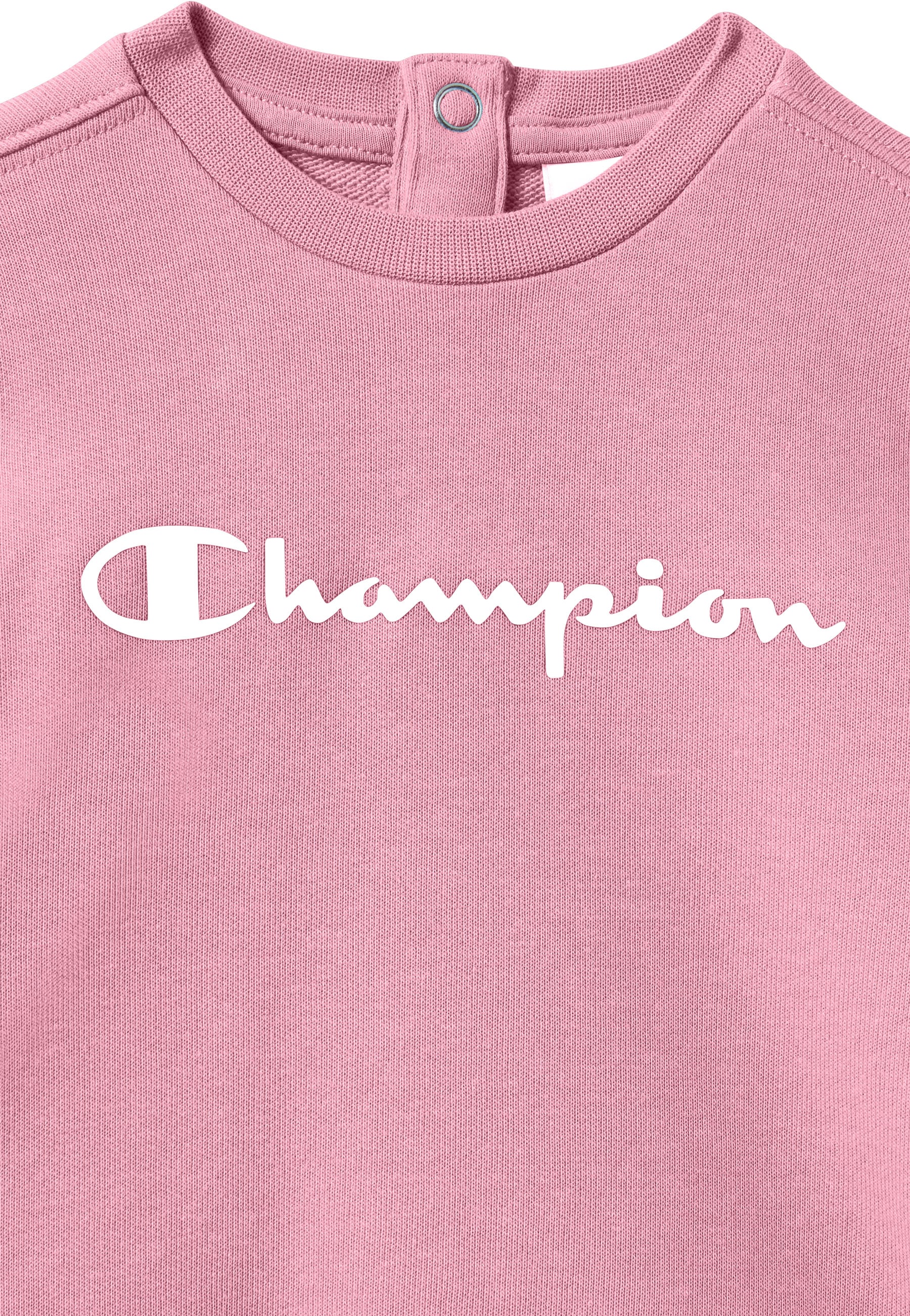 Champion Jogginganzug »ICONS CONTRAST Toddler Terry Crewneck Sweatsuit« 2 tlg. weiches Material, für Sportmode