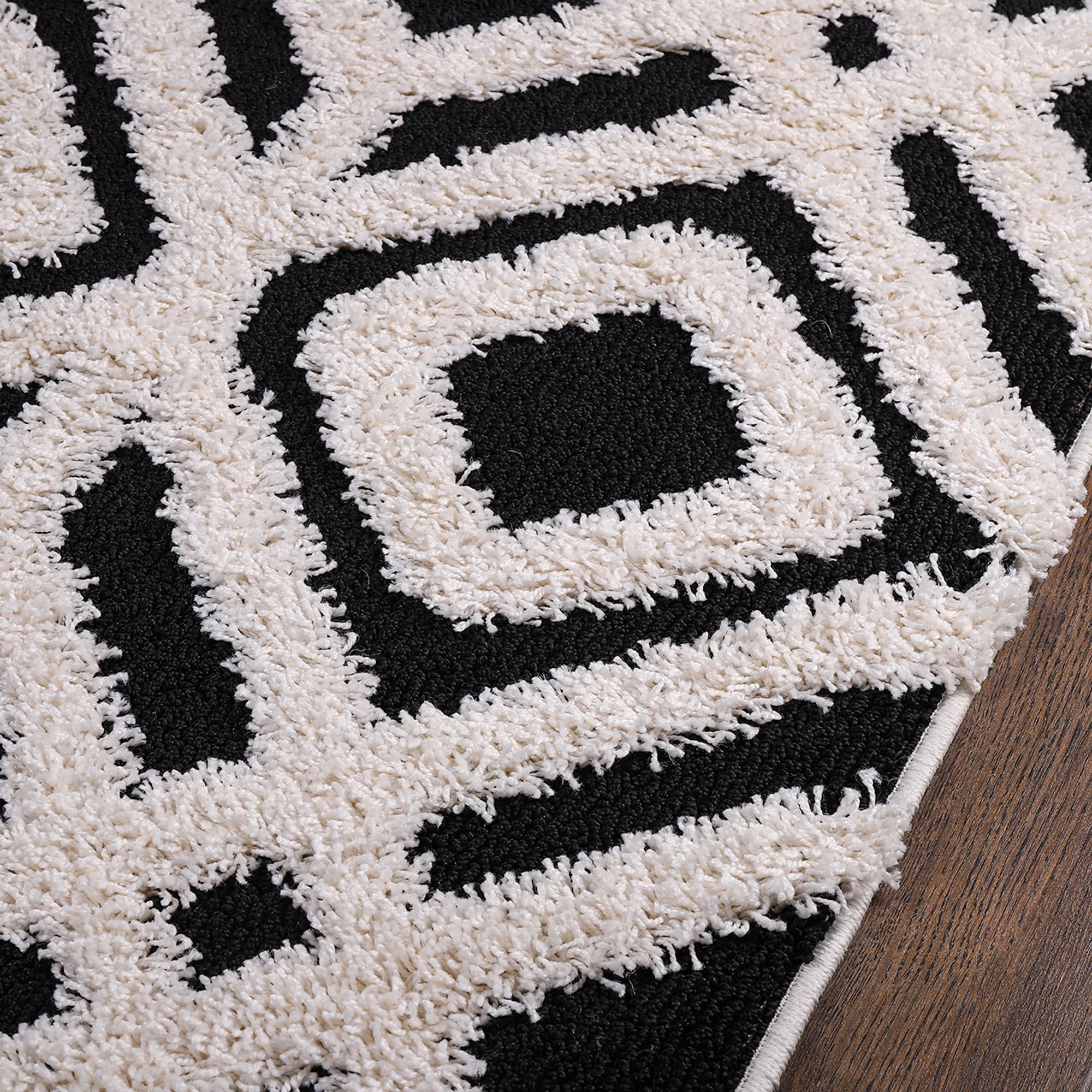 Sanat Hochflor-Teppich »Luxus 3506« rechteckig 30 mm Höhe robuster Langflor, weich, Wohnzimmer, Schlafzimmer