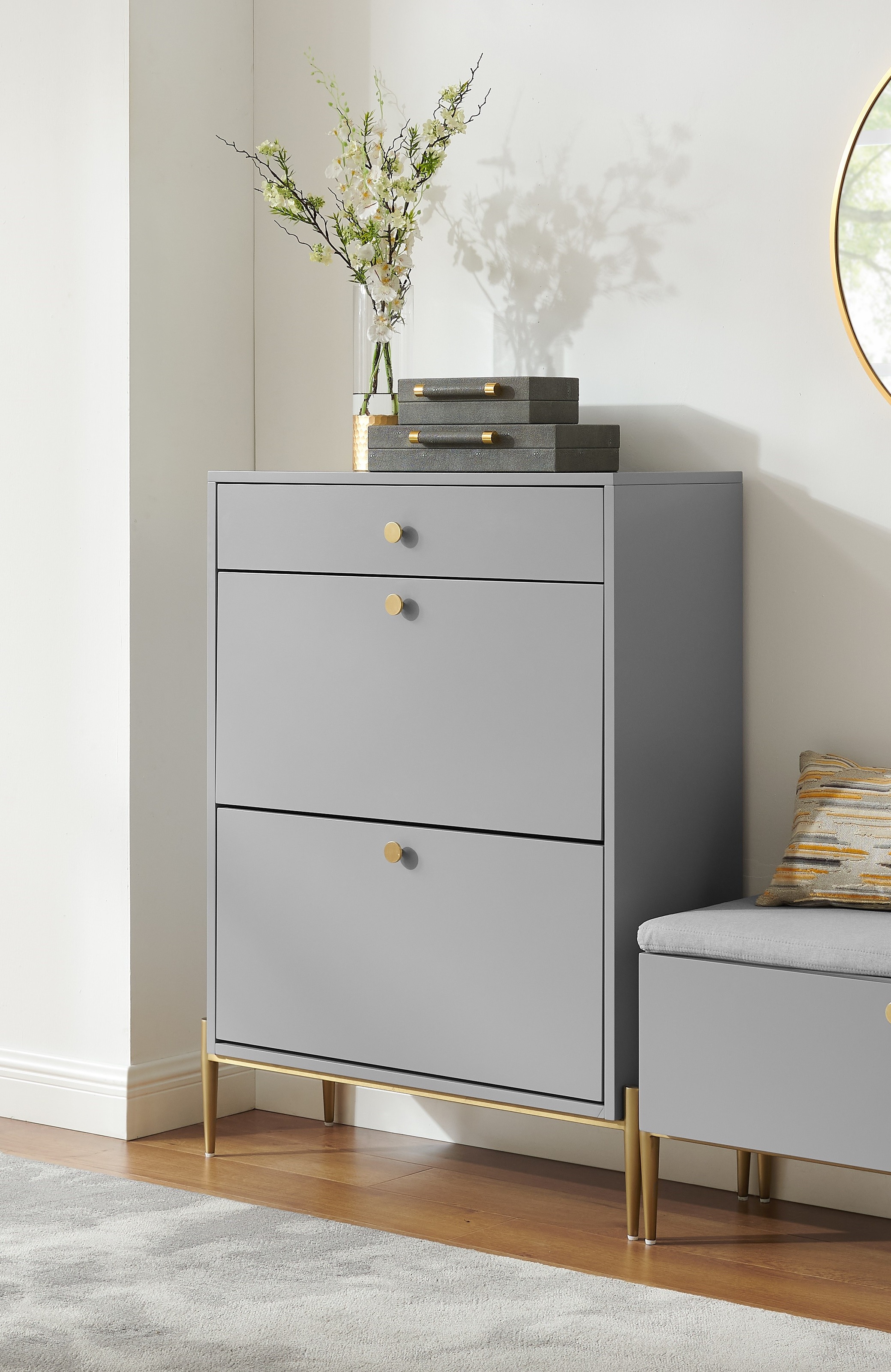 Image of COUCH♥ Schuhschrank »Leichtfüssig«, Platz für ca. 12 Schuhe, 1 Schublade bei Ackermann Versand Schweiz