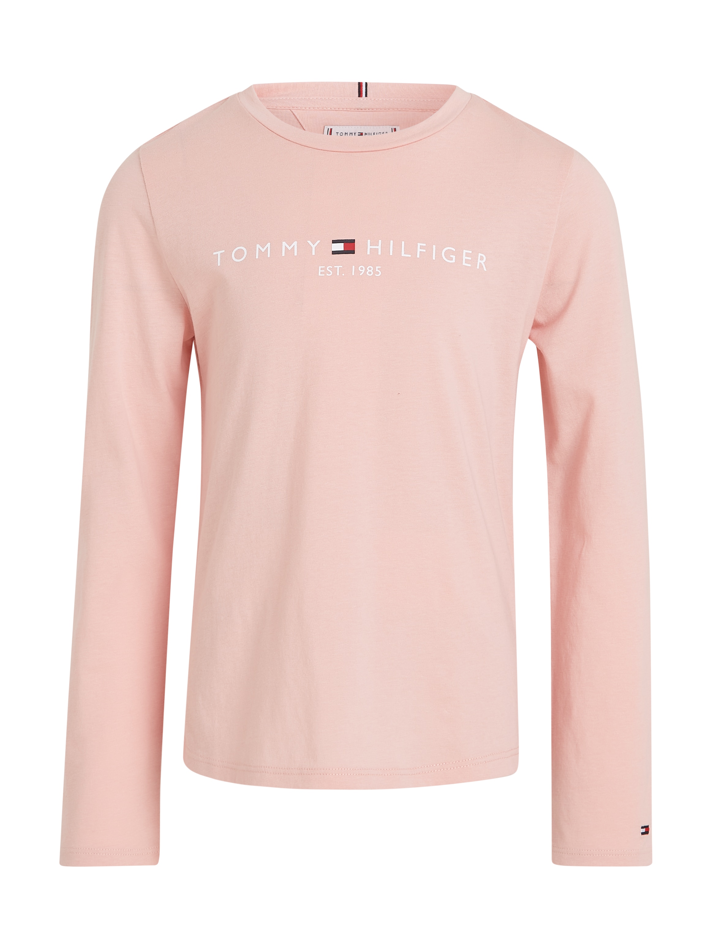 Tommy Hilfiger Langarmshirt »ESSENTIAL TEE L/S«, mit Tommy Hilfiger Logo-Schriftzug