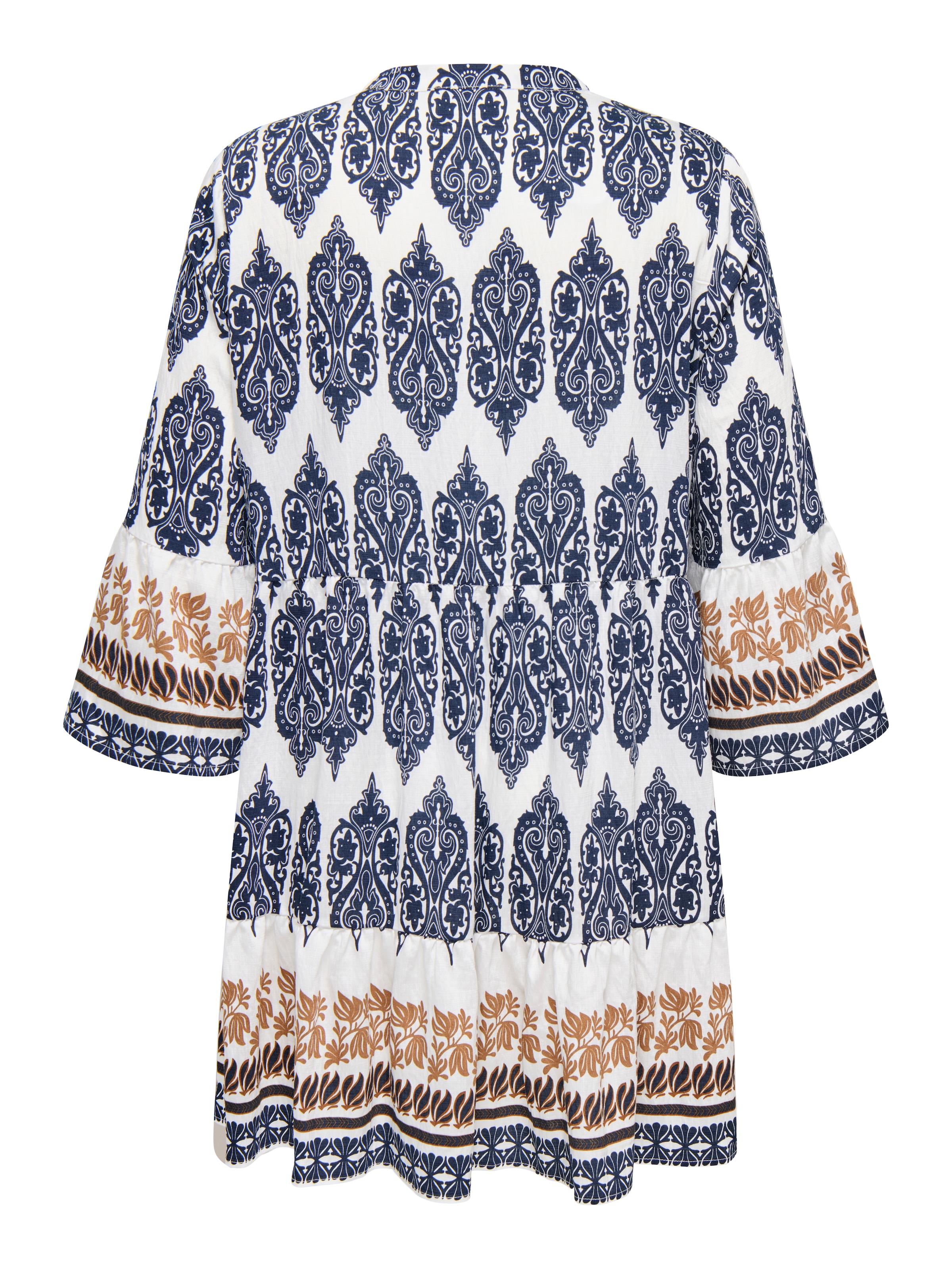 ONLY CARMAKOMA Blusenkleid »CARHAVANA LIFE 3/4 TUNIC DRESS AOP«