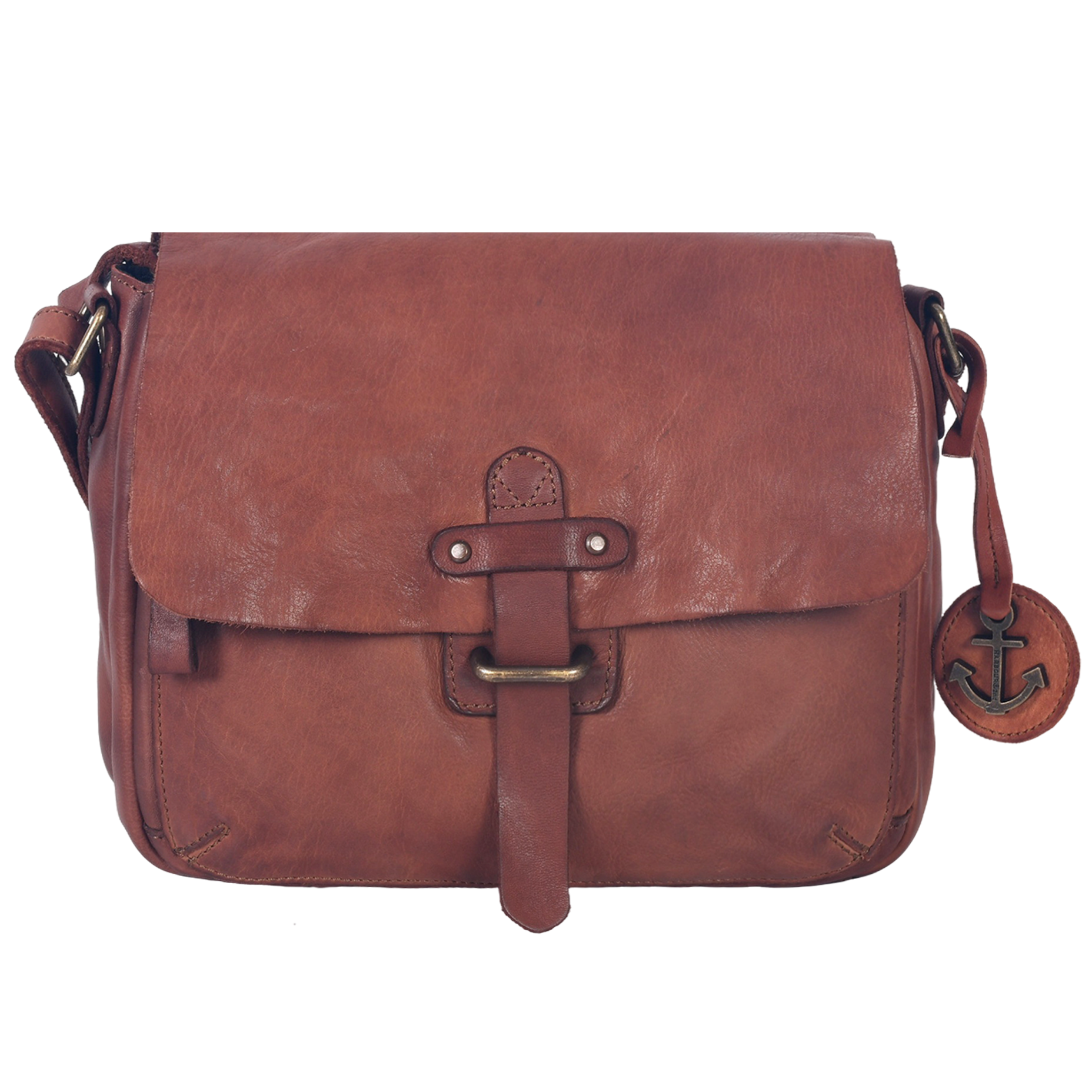 HARBOUR 2nd Umhängetasche Schultertasche, Überschlag mit Riemchenverschluss