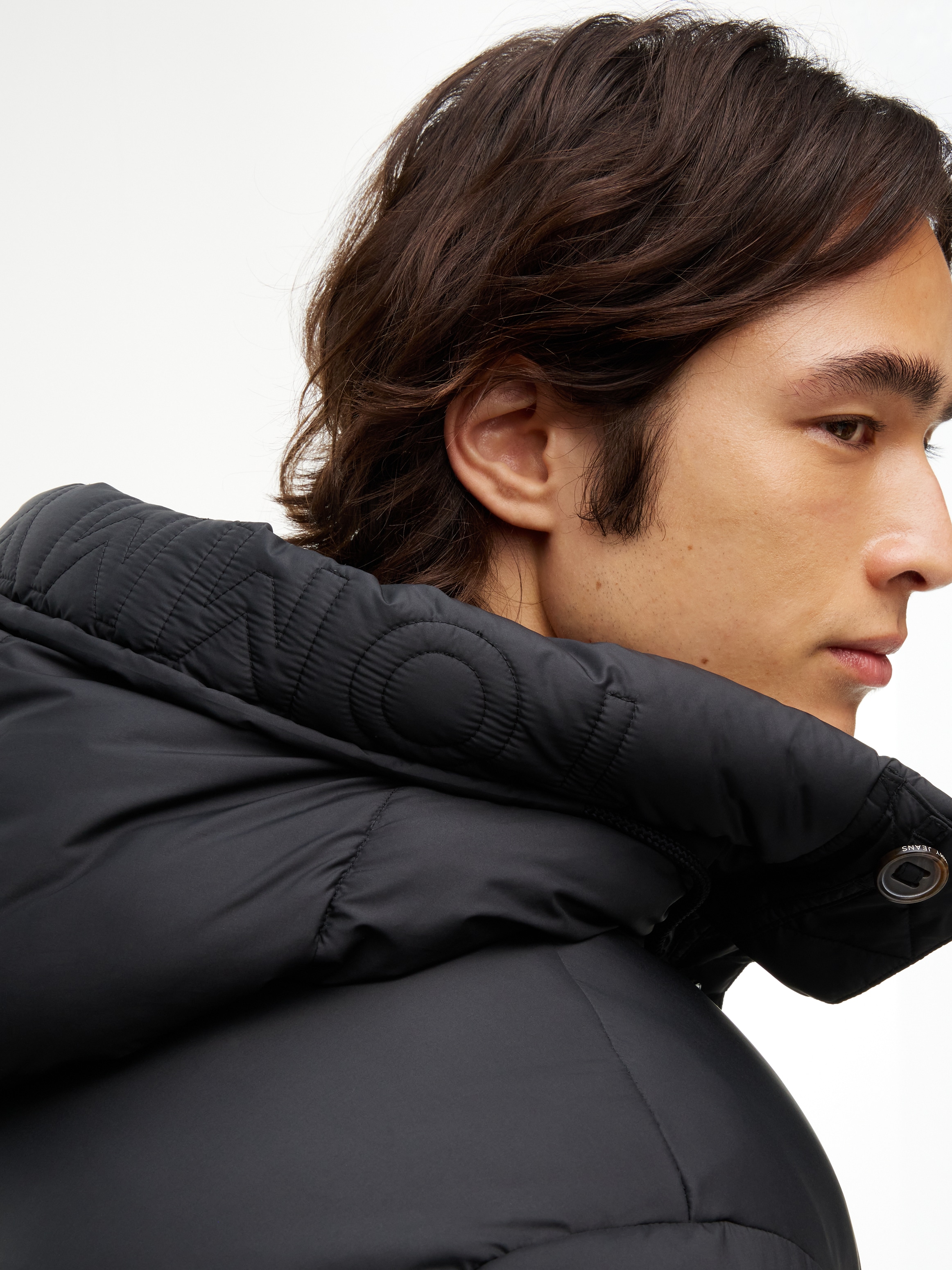 Tommy Jeans Parka »TJM WORKWEAR HOODED PARKA« mit Kapuze relaxed fit, wattiert