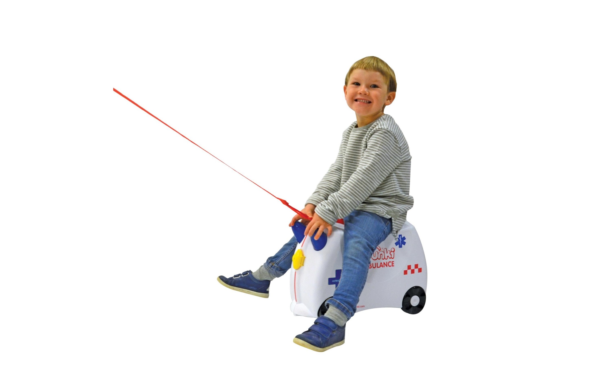 TRUNKI Trolley »Krankenwagen We«, 4 Rollen
