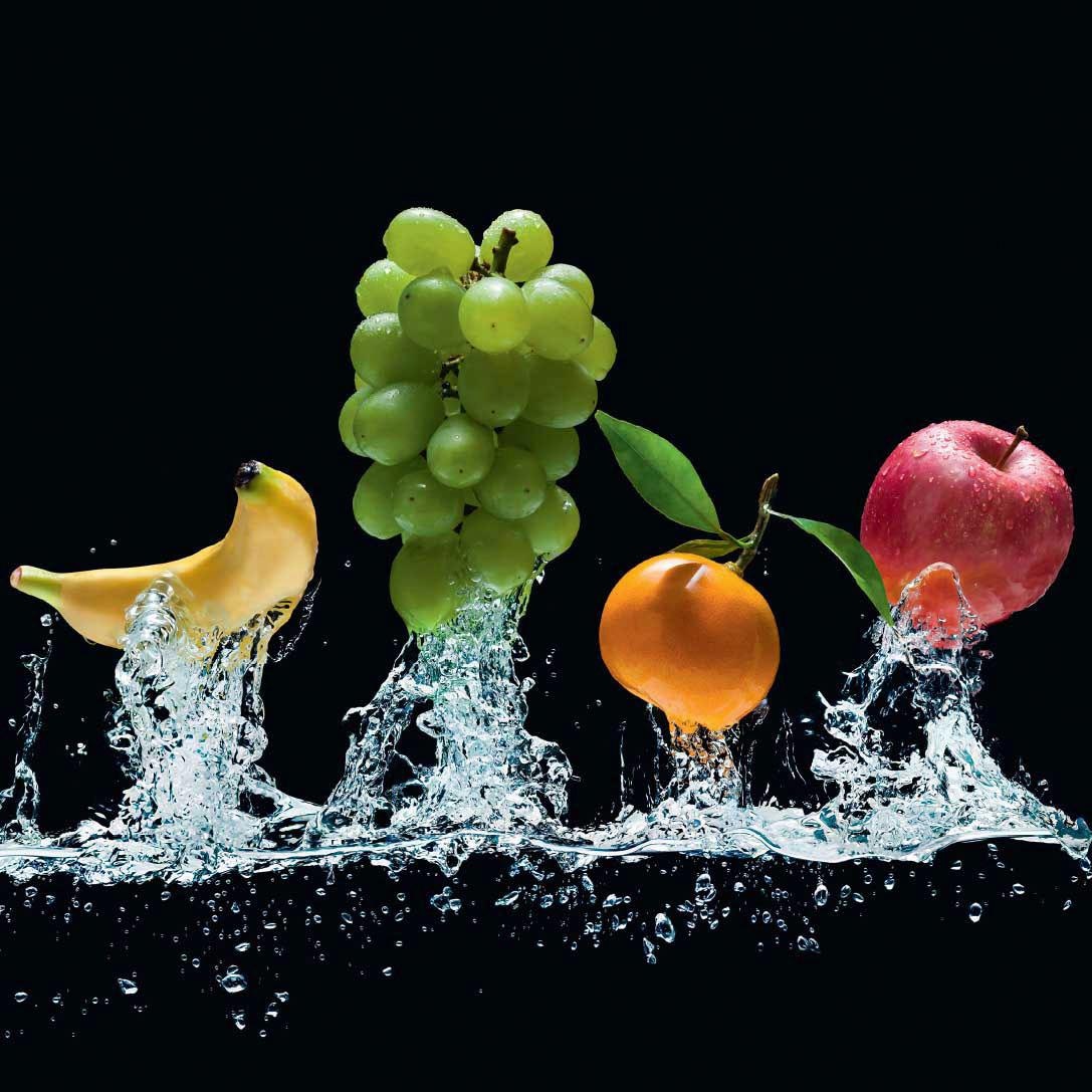 Reinders! Glasbild »Frucht Splash Traube« günstig kaufen