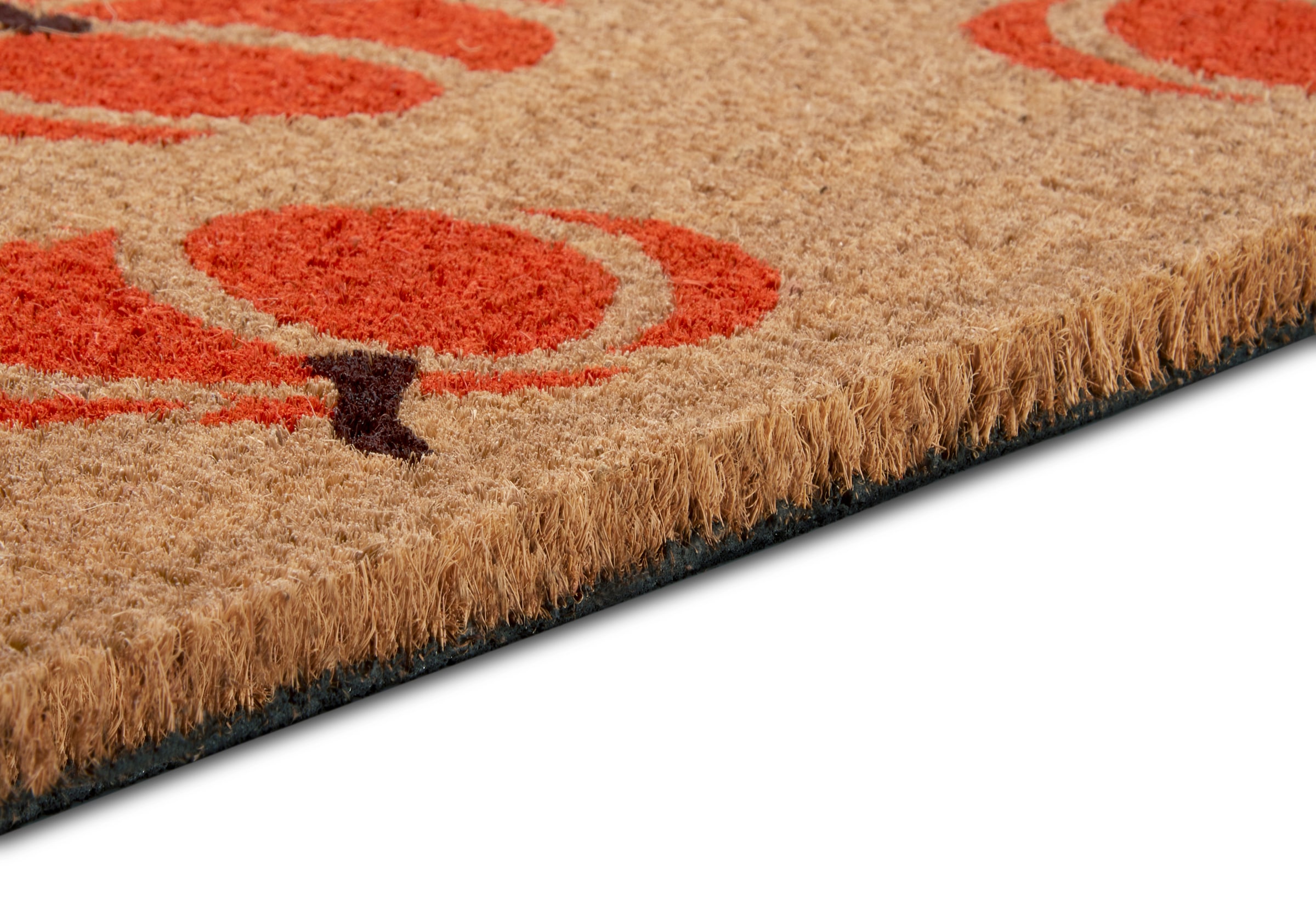 HANSE Home Fussmatte »Mix Mats Kokos Pumpkins, Türmatte«, rechteckig, 15 mm Höhe, Kokos, Schmutzfangmatte, Outdoor, Rutschfest, Innen, Kokosmatte, Flur