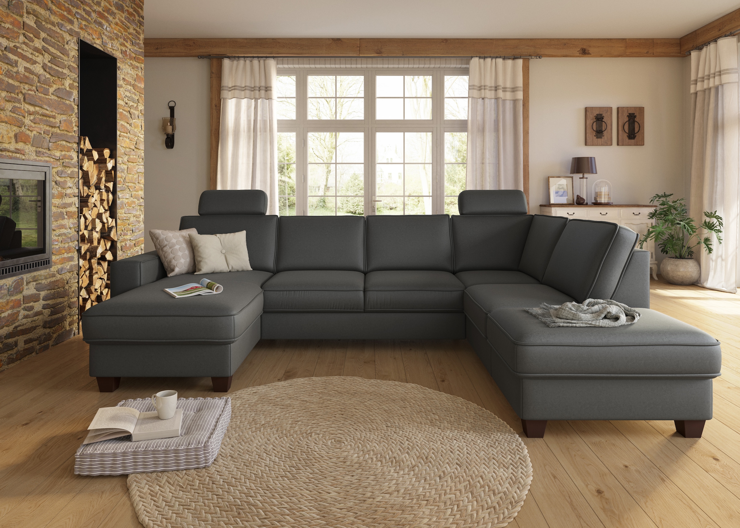 Home affaire Kopfstütze »County« 2 Stück im Set, passend zur "County"-Serie