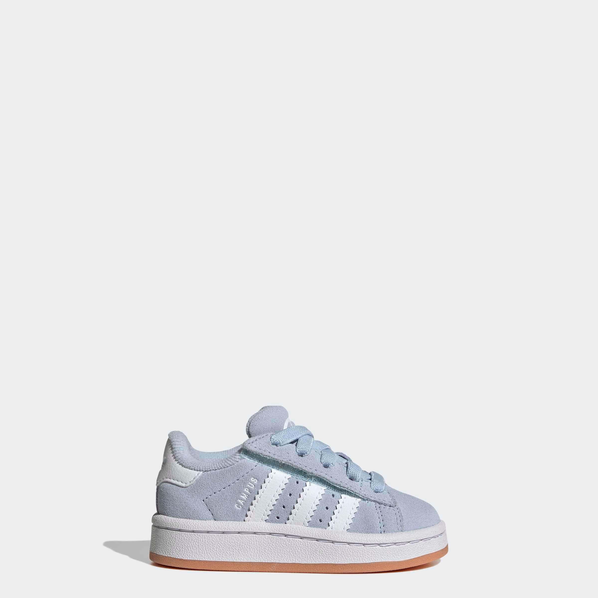 adidas Originals Sneaker »CAMPUS 00S COMFORT CLOSURE ELASTIC LACE KIDS«  für Babys und Kleinkinder aus Leder und Wildleder, mit Gummisohle
