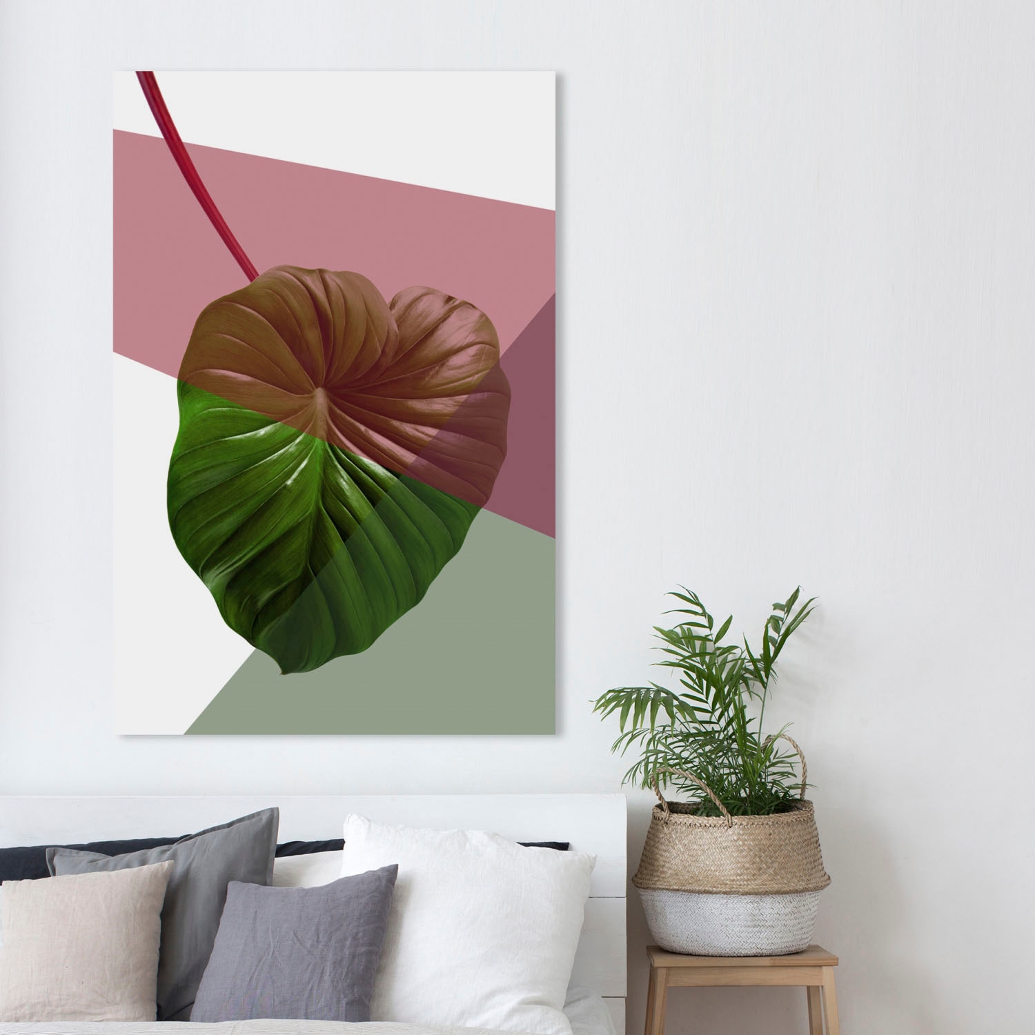 queence Acrylglasbild »Blätter« Blätter | Blätterbilder | Kunst | Pflanzen | Pflanzenbilder Fine Art-Print in Galeriequalität