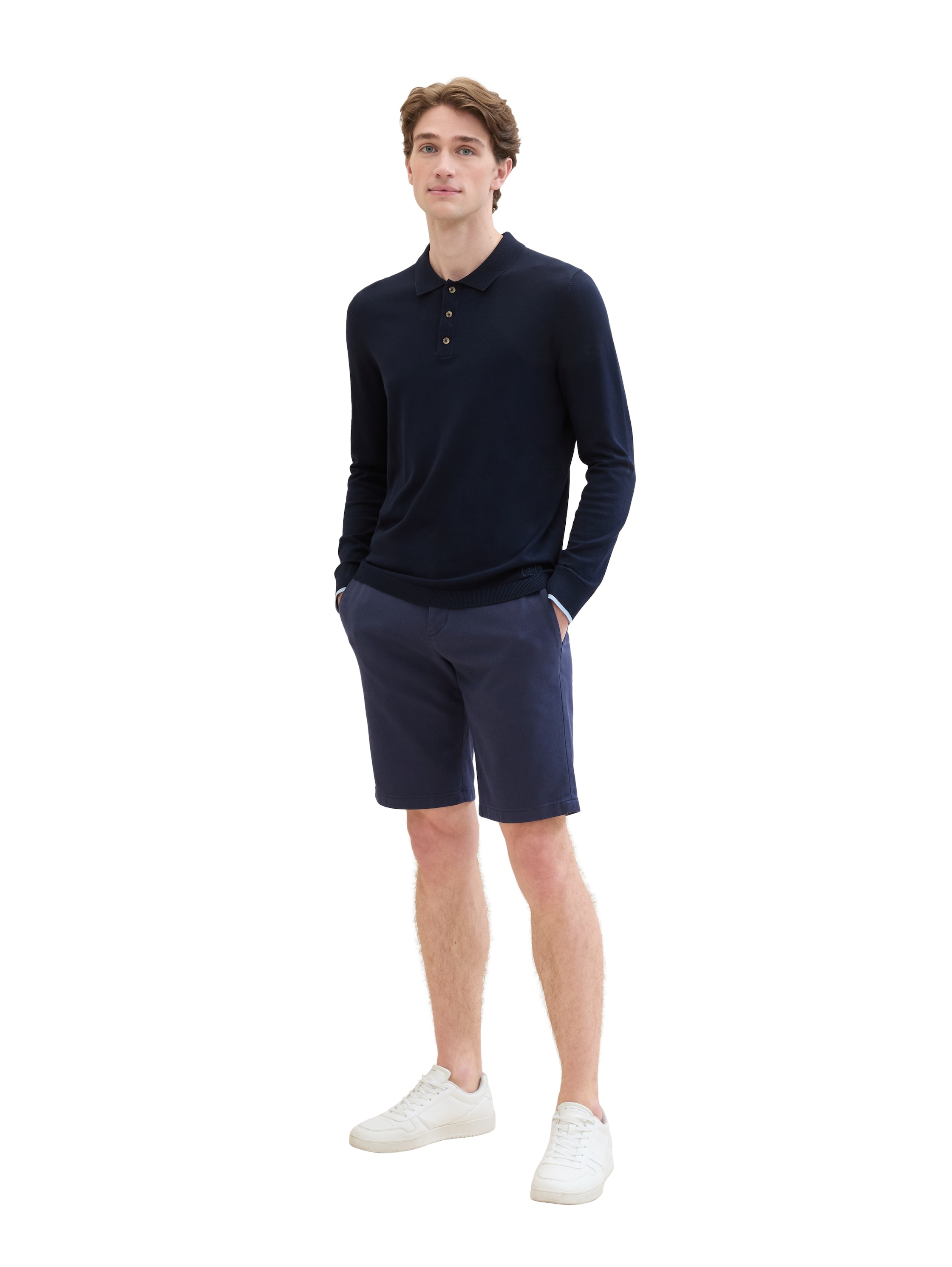 TOM TAILOR Chinoshorts »TRAVIS«, mit Zig Zag - Struktur