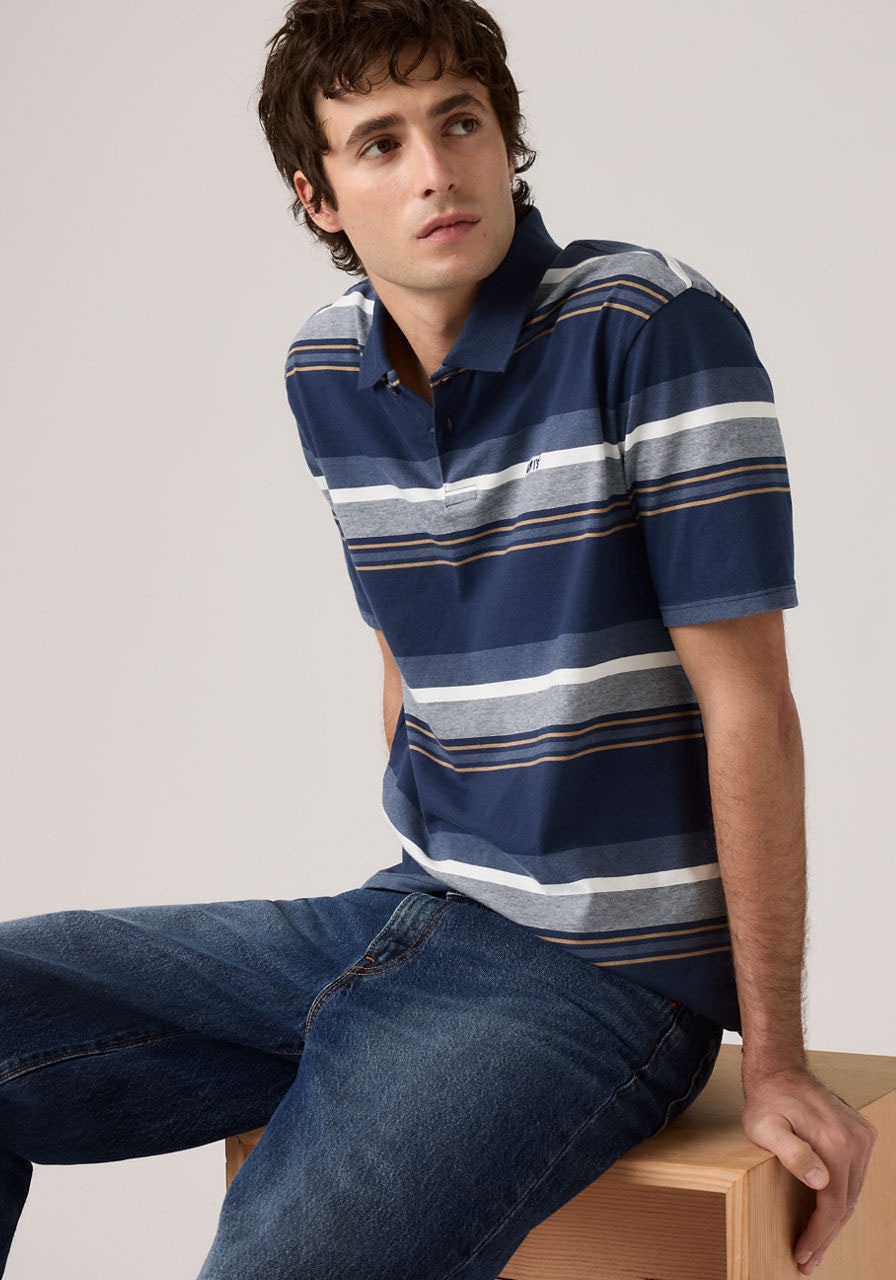 Levi's® Polo »AUTHENTIC POLO« Gestickte Levi's® Applikation