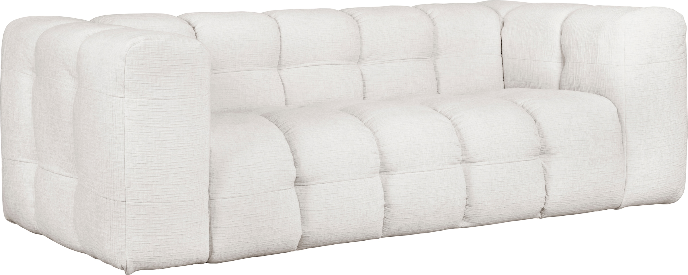LeGer Home by Lena Gercke 3-Sitzer »TALISHA Designersofa, moderne Steppung, Masse B/T/H: 229/110/75 cm«, aufwendig gepolstert, hoher Sitzkomfort