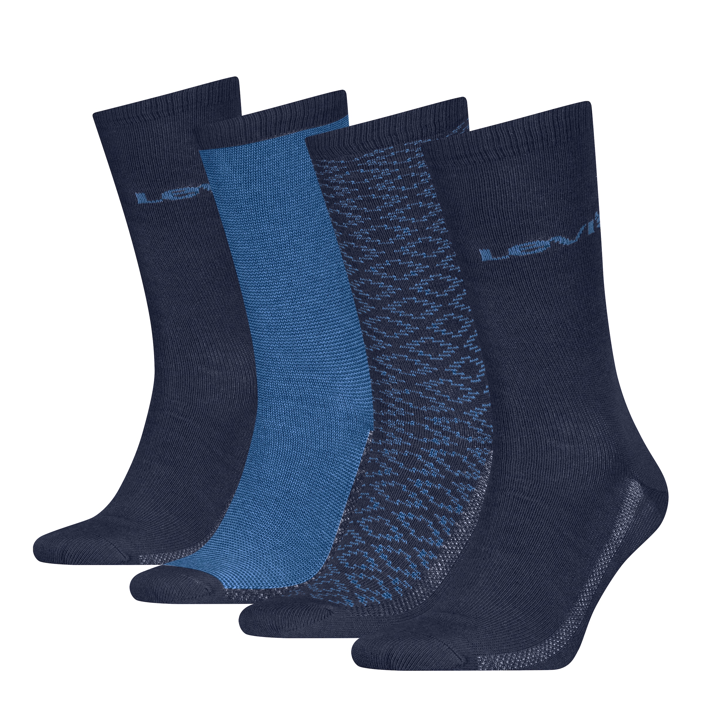Image of Levis Socken "LEVIS REG CUT LOSANGE GIFTBOX 4P" 4er Pack