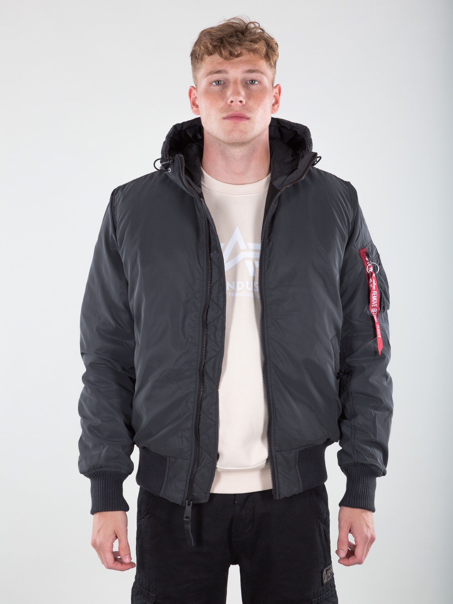 Alpha Industries Bomberjacke »Alpha Industries Men - Bomber Jackets MA-1 Hooded Reflective«