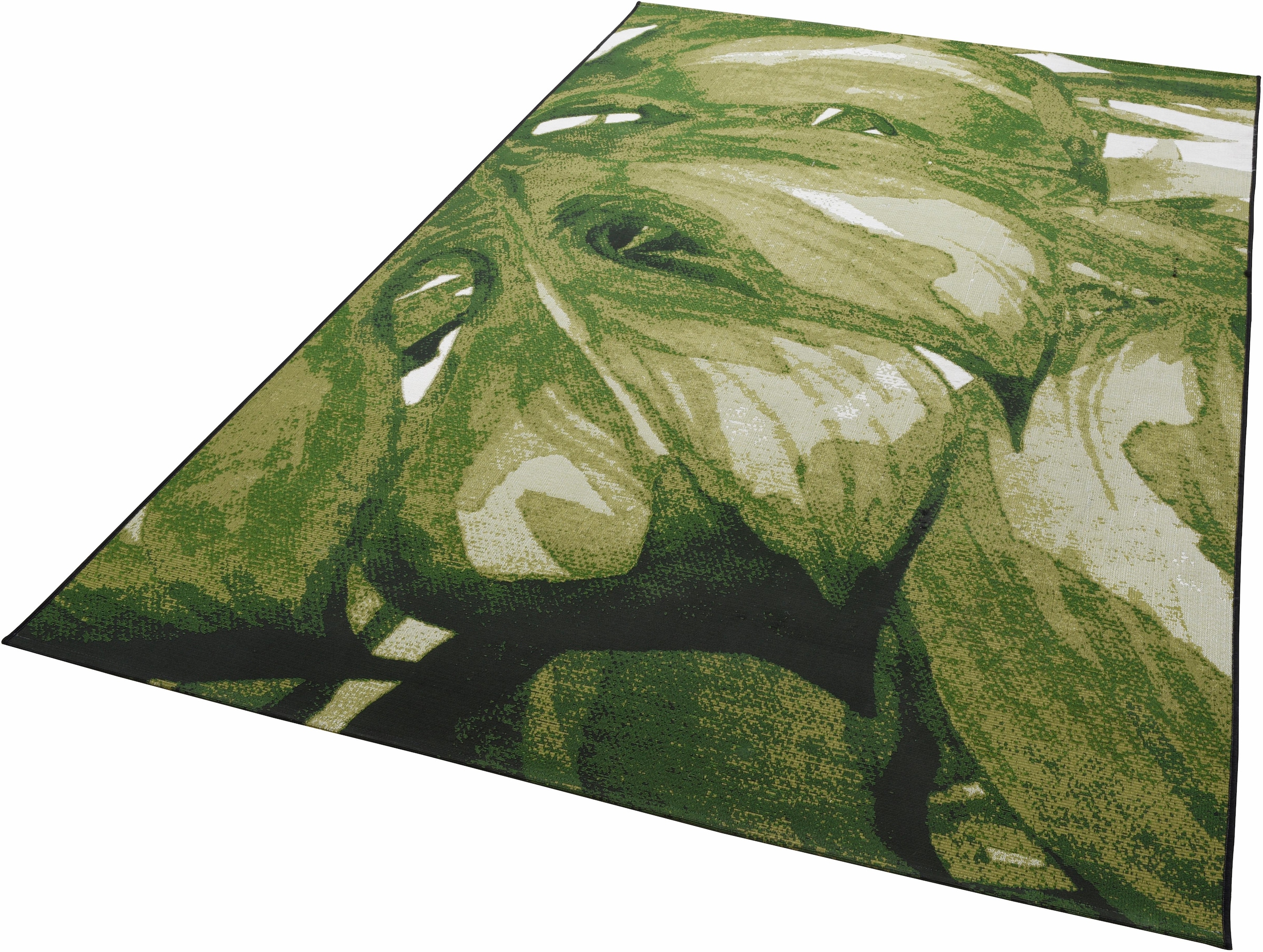 Image of TOM TAILOR HOME Teppich "Garden Palm" rechteckig 3 mm Höhe Flachgewebe, In- und Outdoor geeignet, Wohnzimmer
