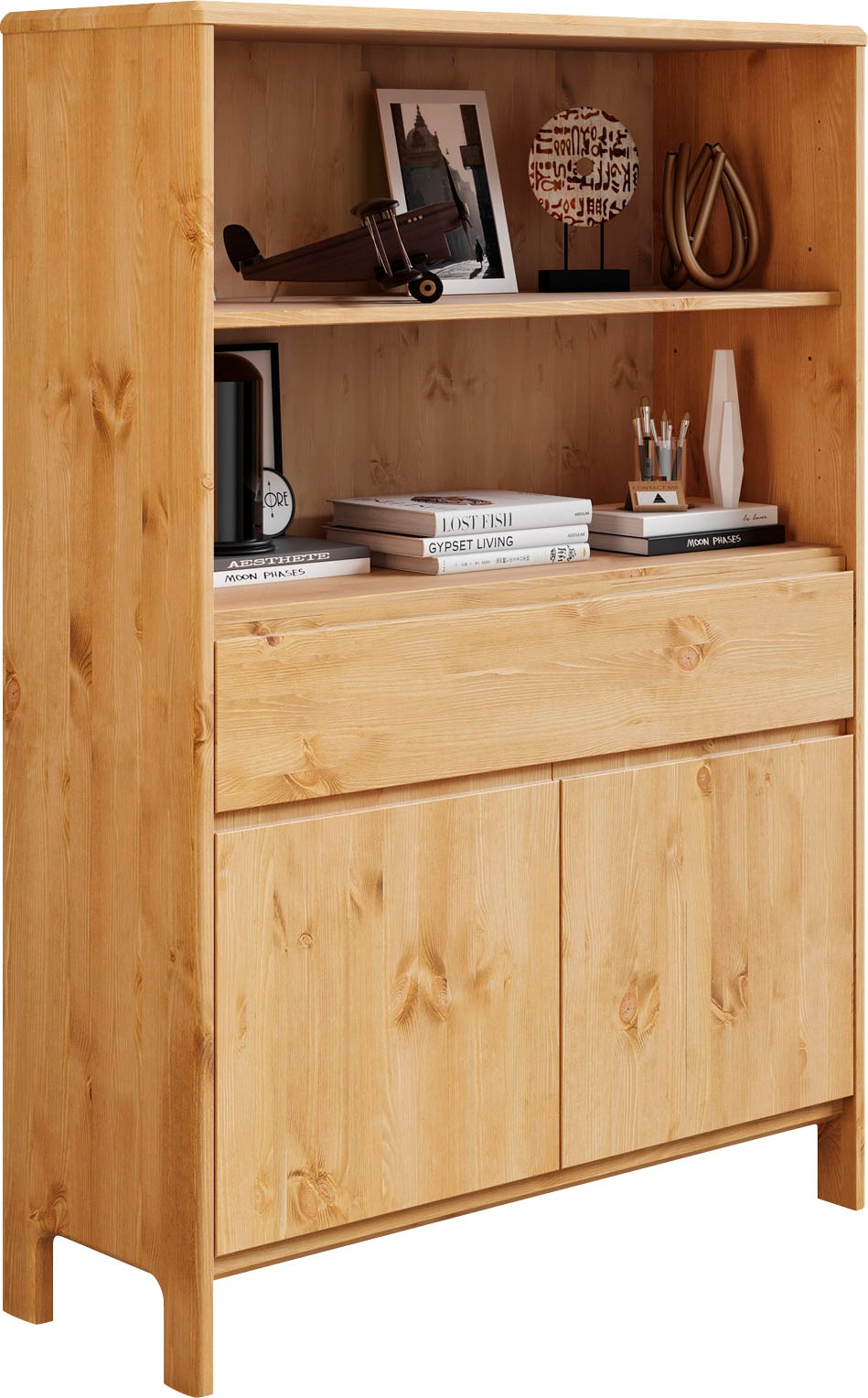 Image of GOODproduct Regal "Luven" zertifiziertes Massivholz, Breite 98 cm