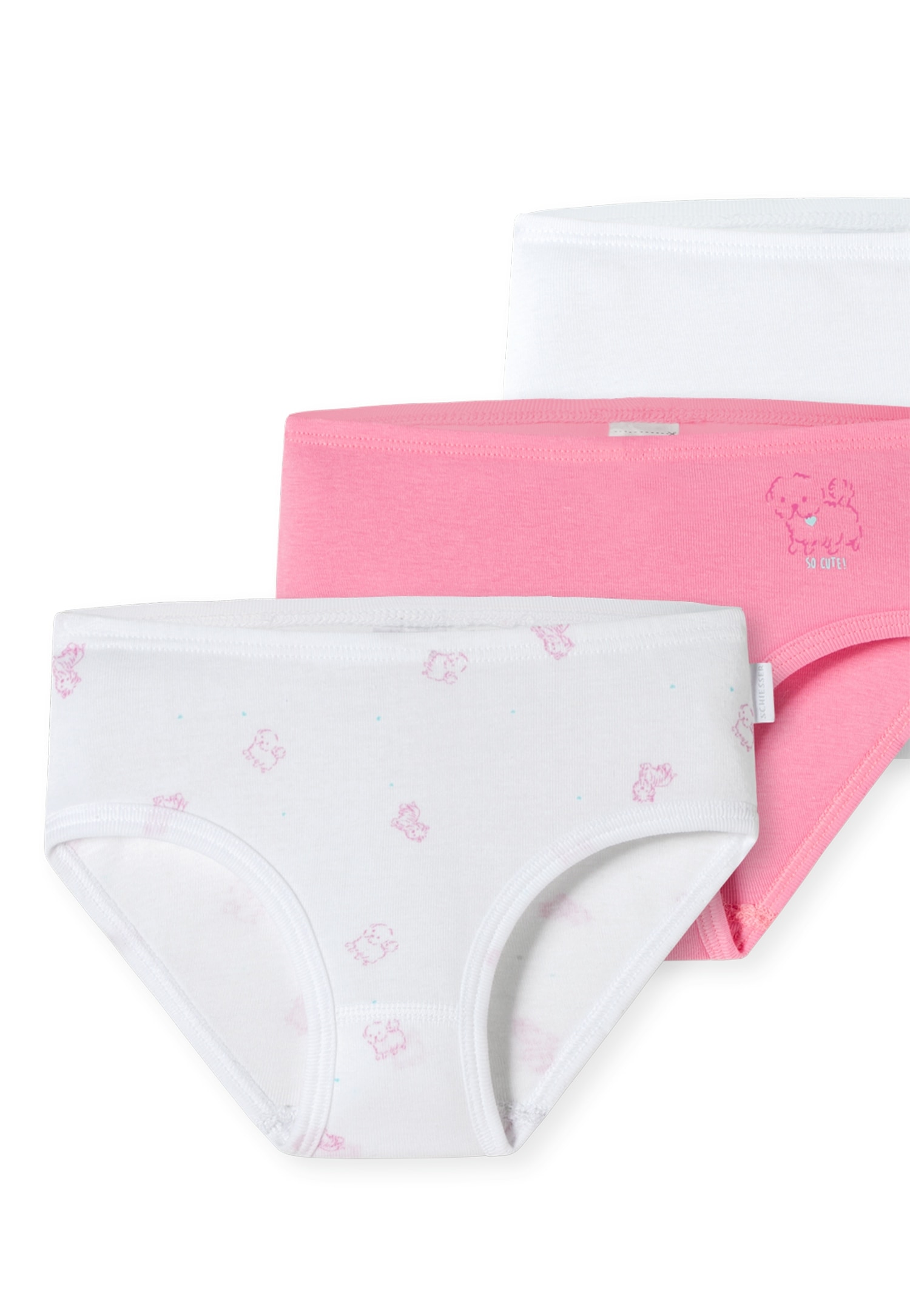 Schiesser Slip de hanche »Original Classics« 3er-Pack,  mit kleinem Motiv am Bund
