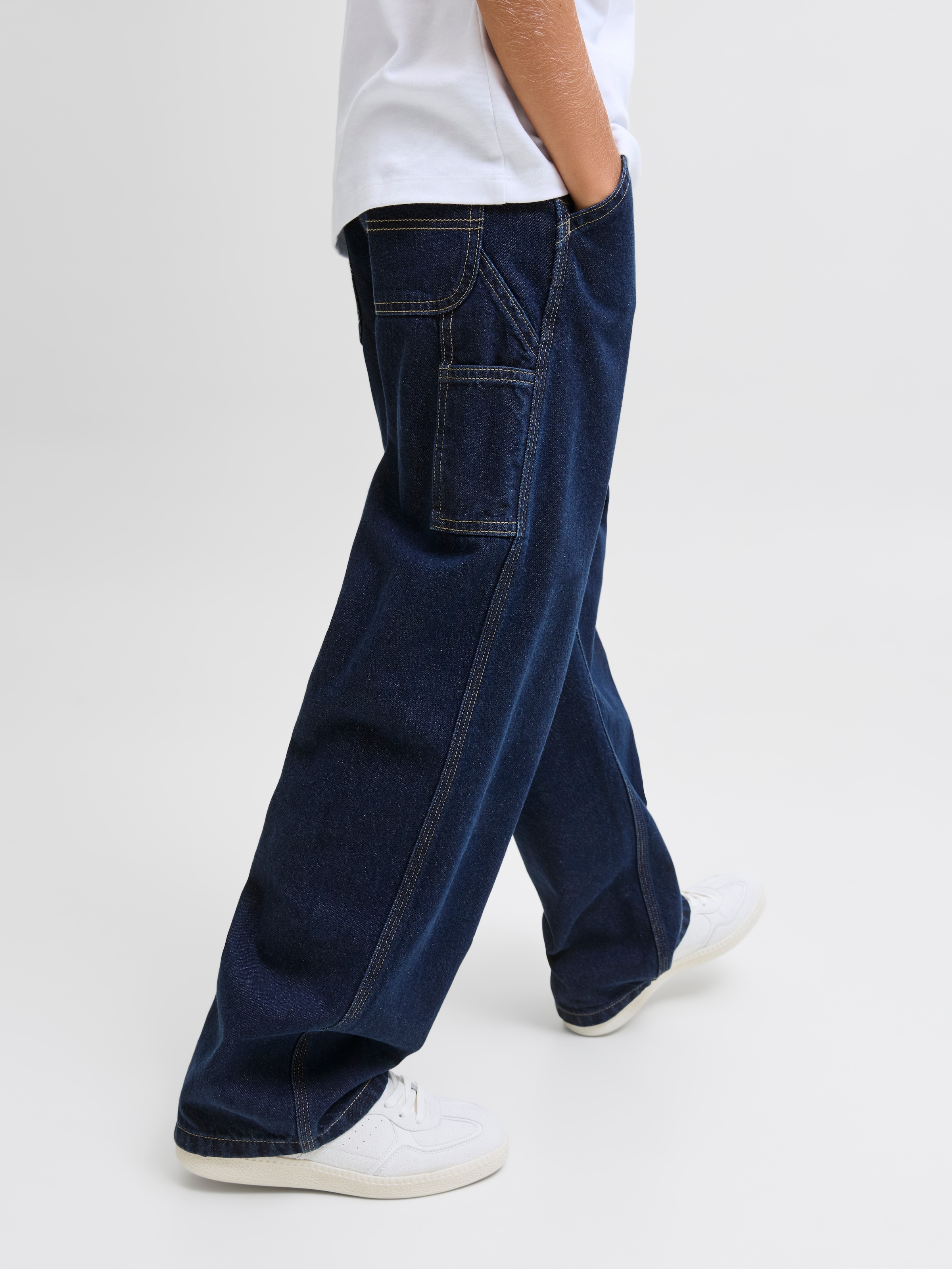 Jack & Jones Junior Relax-fit-Jeans »JJIALEX JJCARPENTER SQ 202 SN JNR«