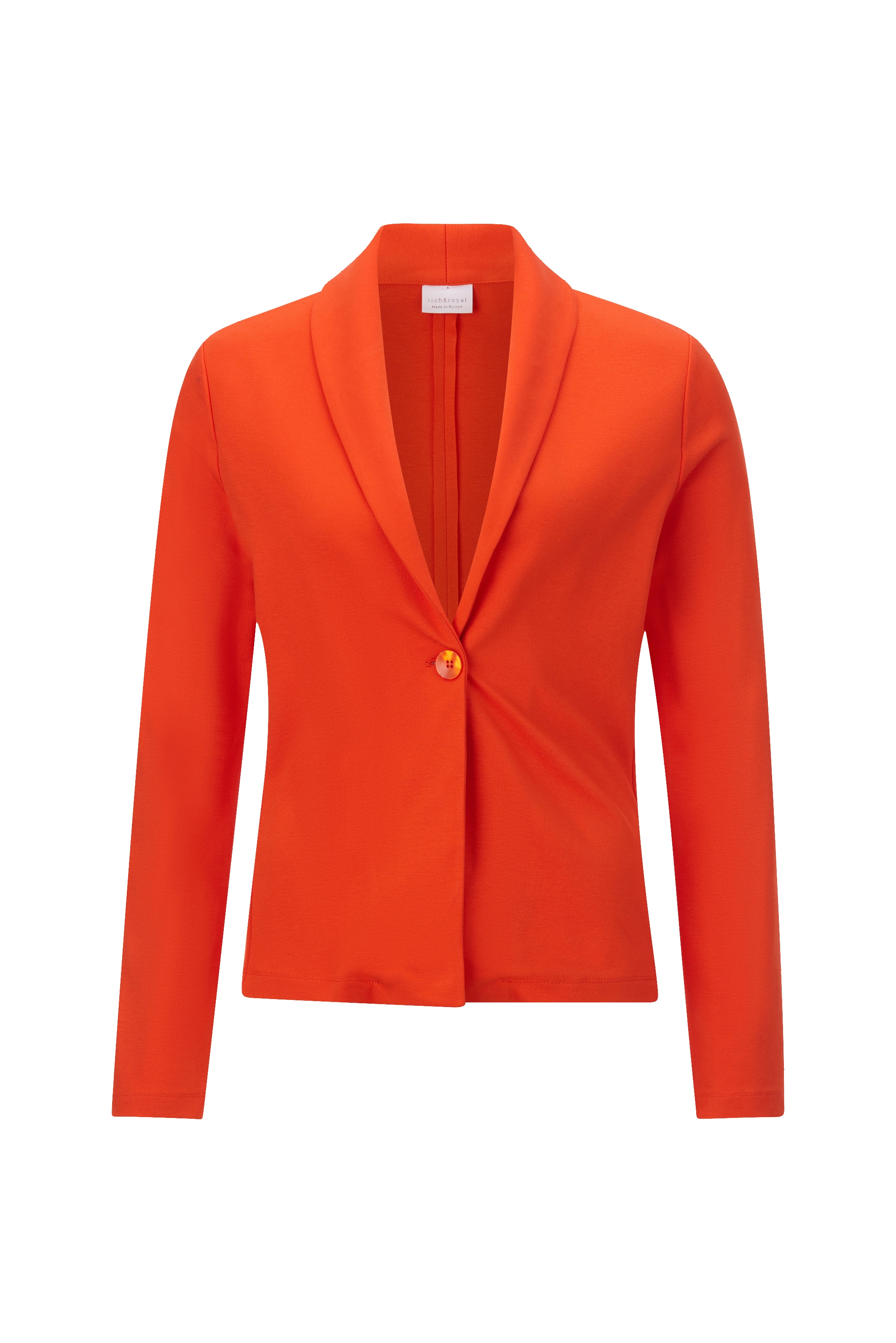 Rich & Royal Jerseyblazer, mit 1-Knop-Verschluss