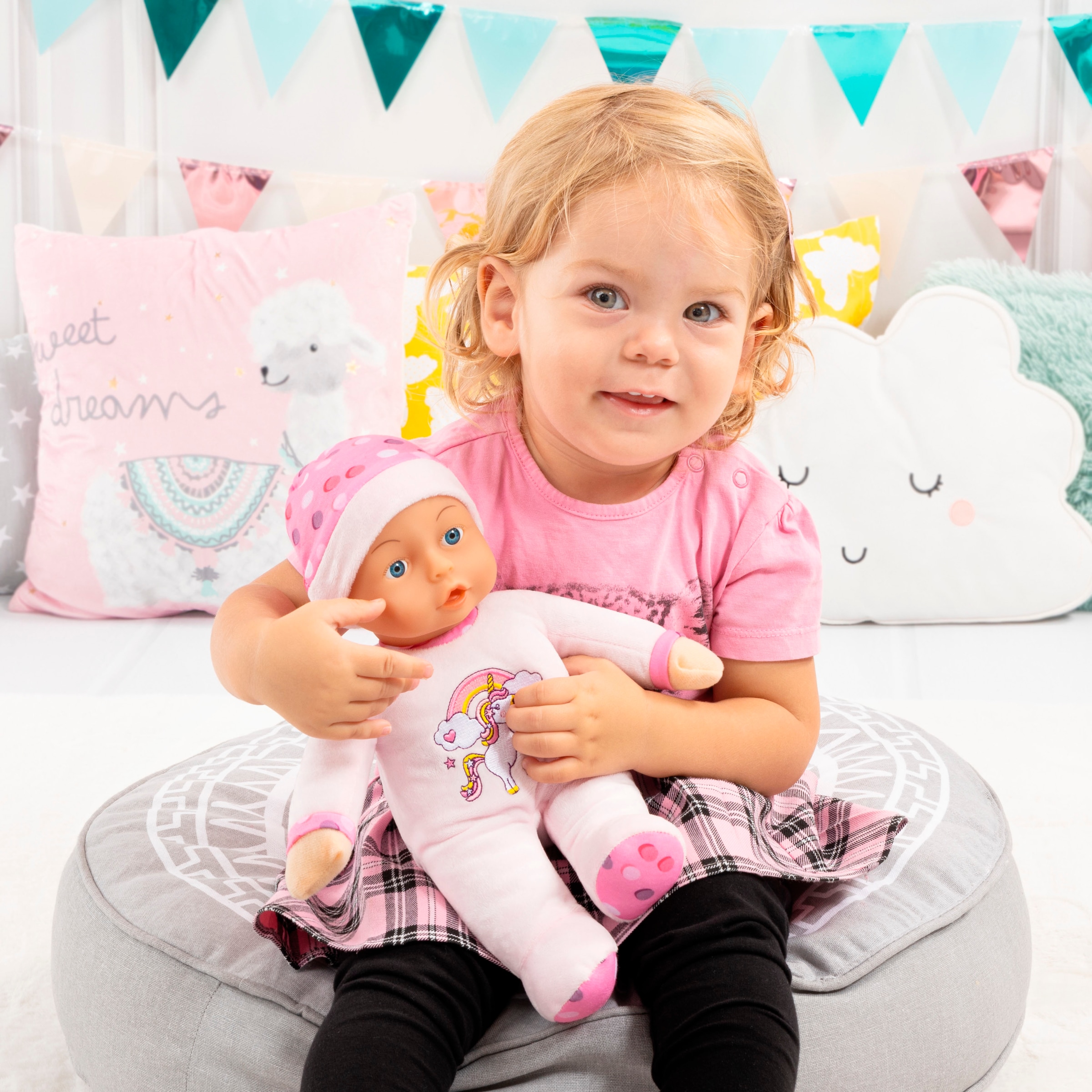 Bayer Babypuppe »My First Baby, 30 cm rosa«