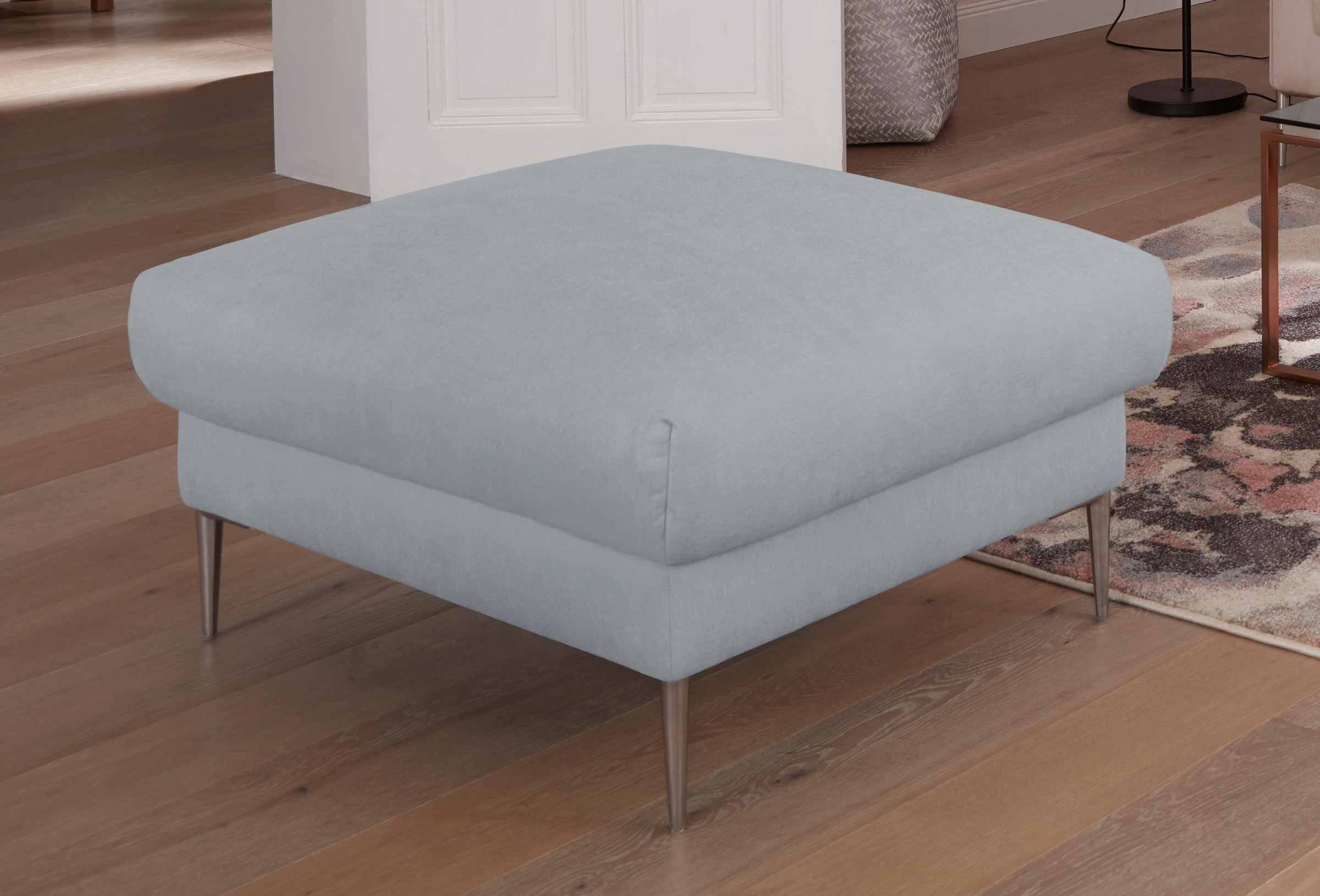 Guido Maria Kretschmer Home&Living Hocker »Lille, elegant und bequem durch Komfortsitzhöhe 46cm, hoher Fuss«