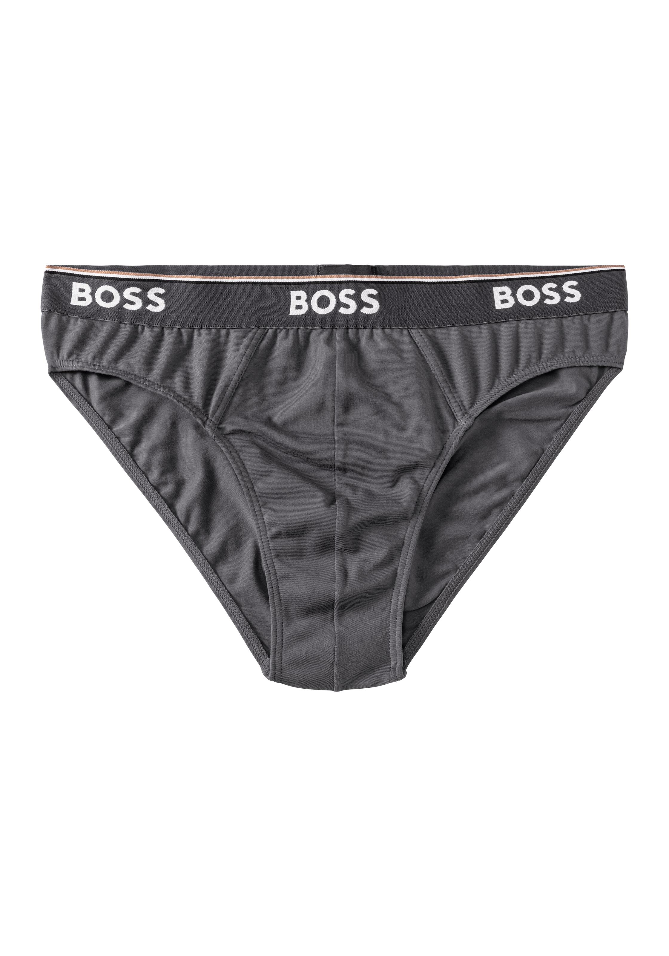 BOSS Slip, (Packung, 3er-Pack), mit Logo Webbund