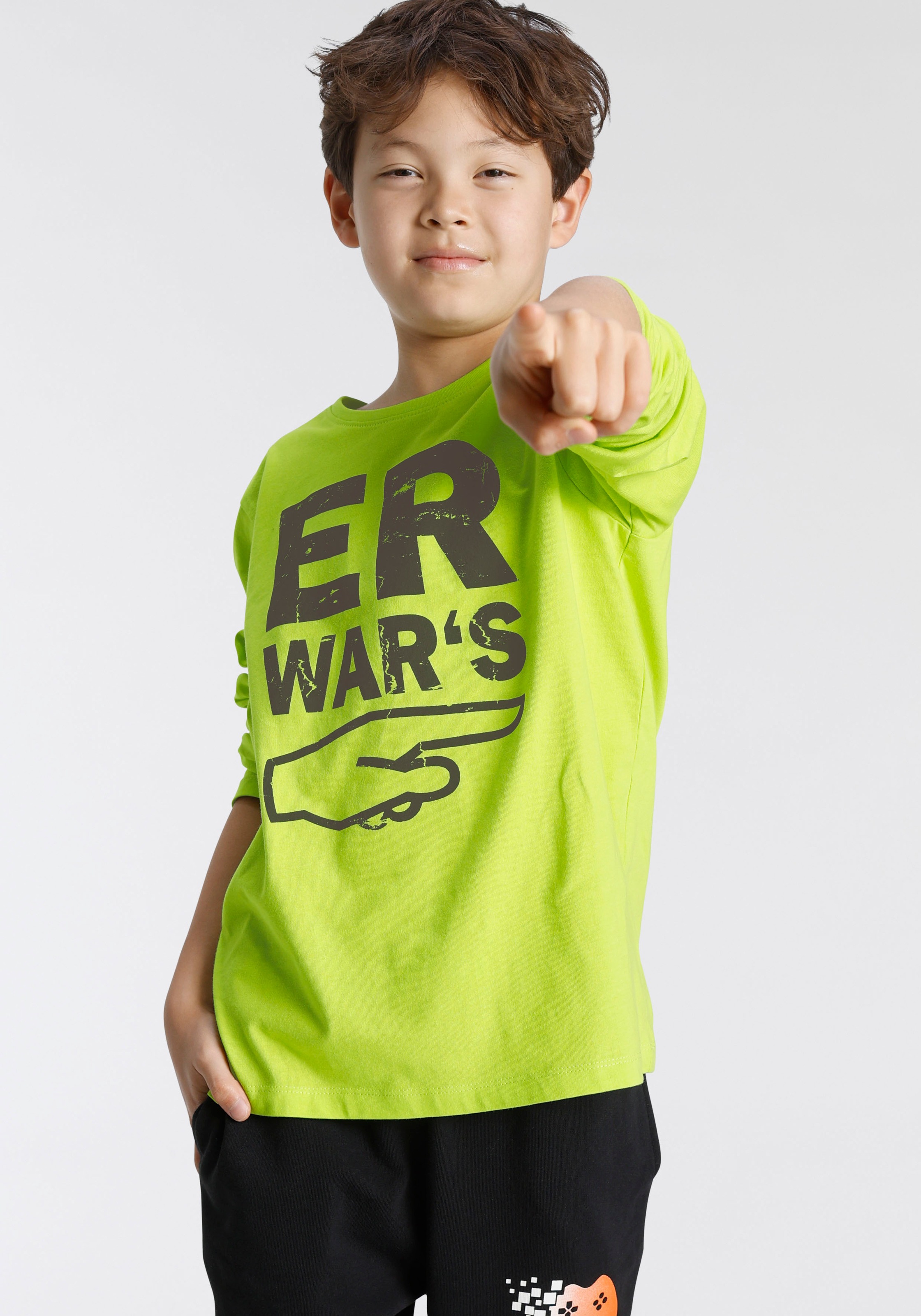 Image of KIDSWORLD Langarmshirt »ER WAR`S« bei Ackermann Versand Schweiz