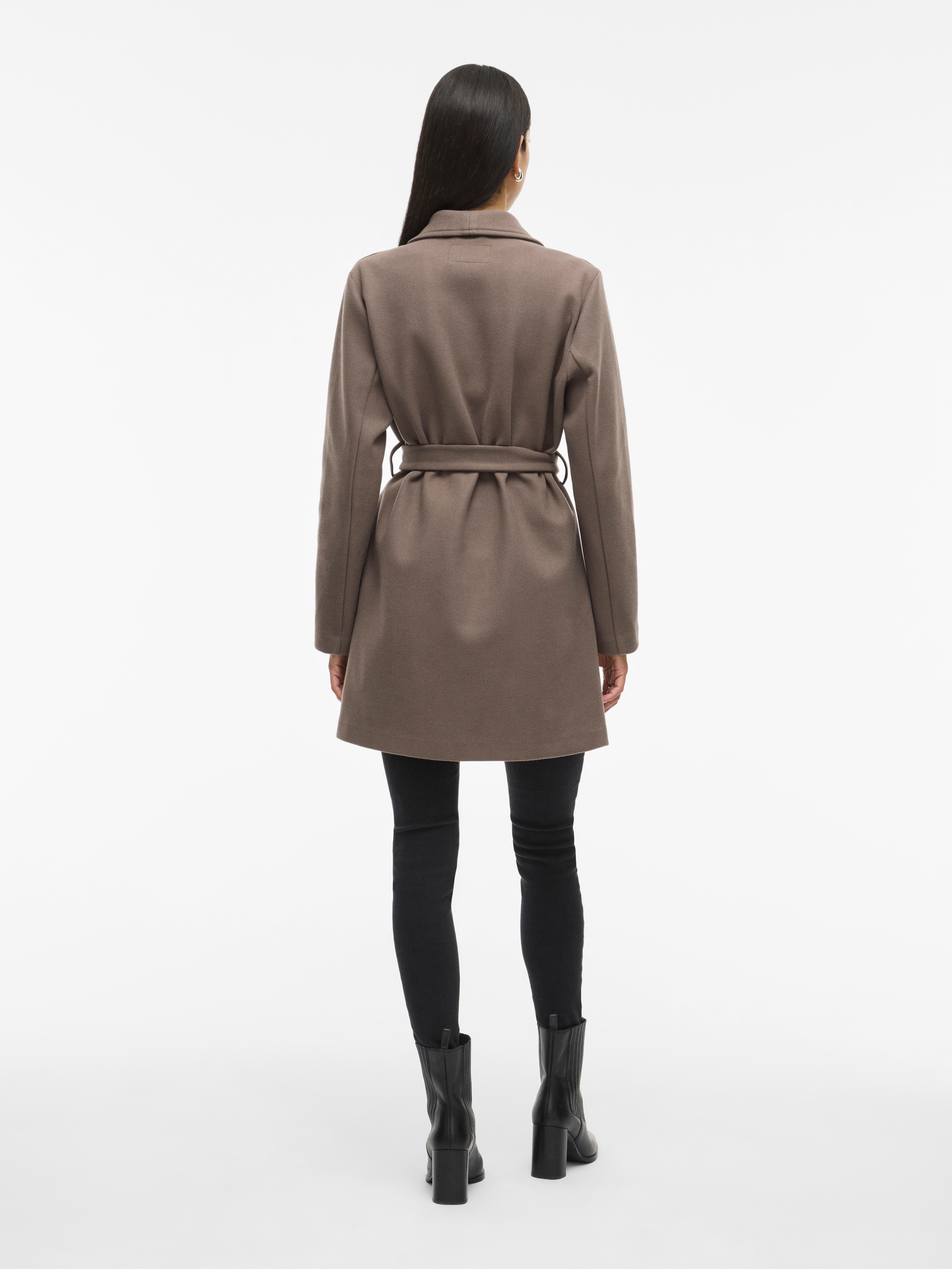 Vila Kurzmantel »VICOOLEY COLLAR BELT COAT - NOOS«