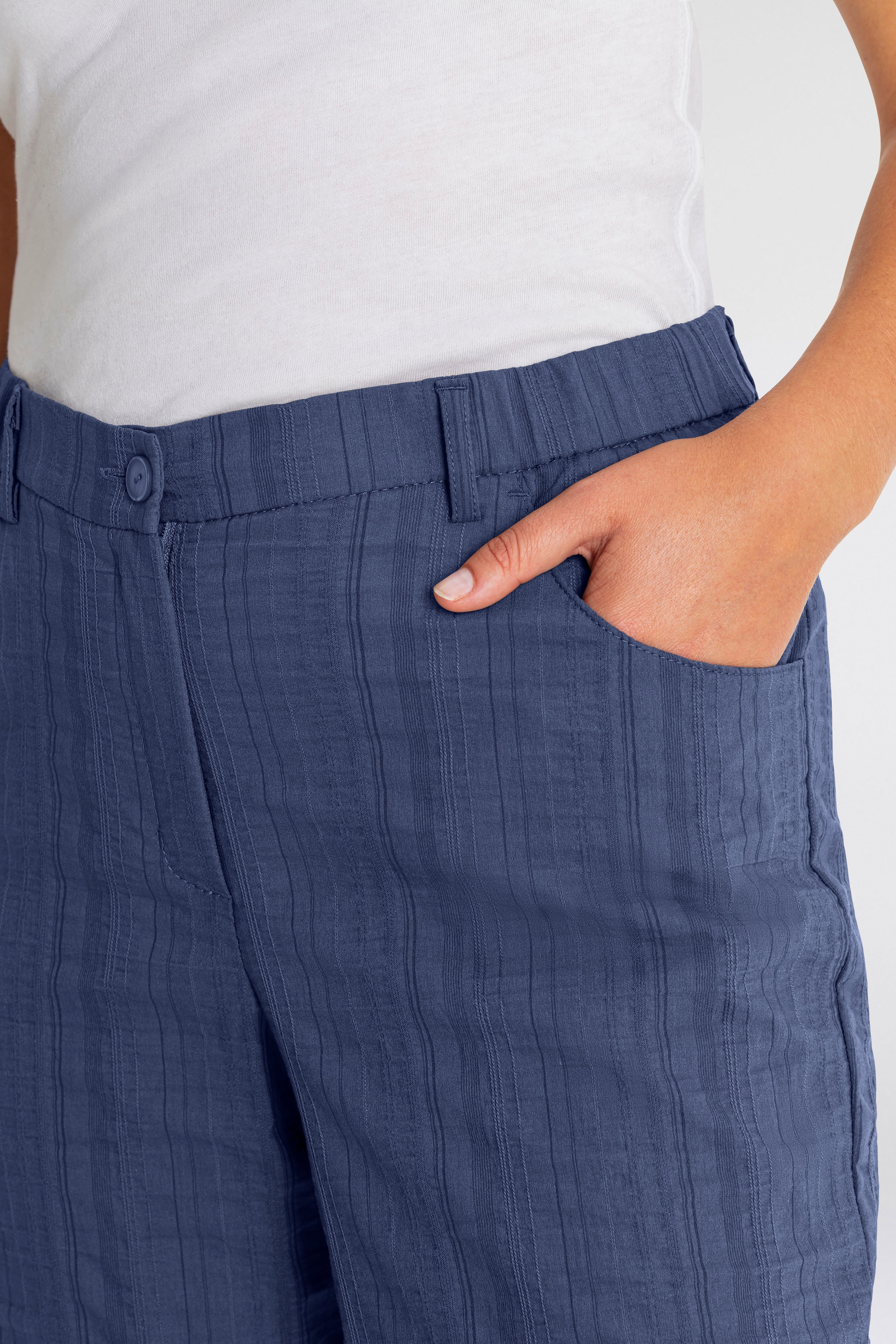 KjBRAND Pantalon stretch »Babsie«  avec poches