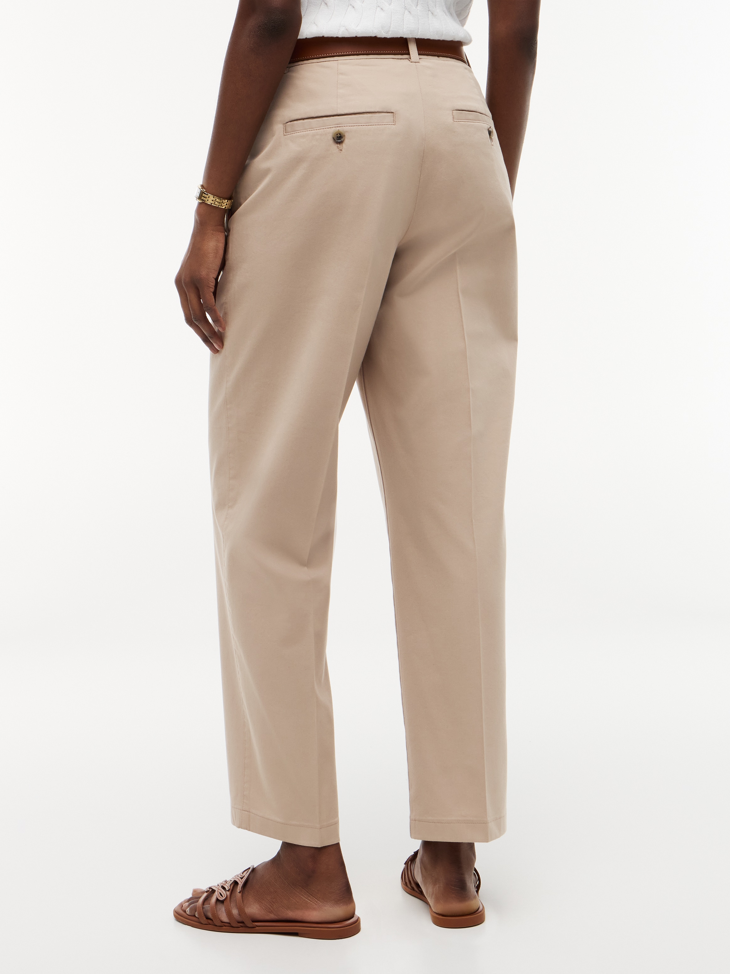 Tommy Hilfiger Chinos »COTTON SLIM STRAIGHT CHINO«  mélange de coton, coupe droite