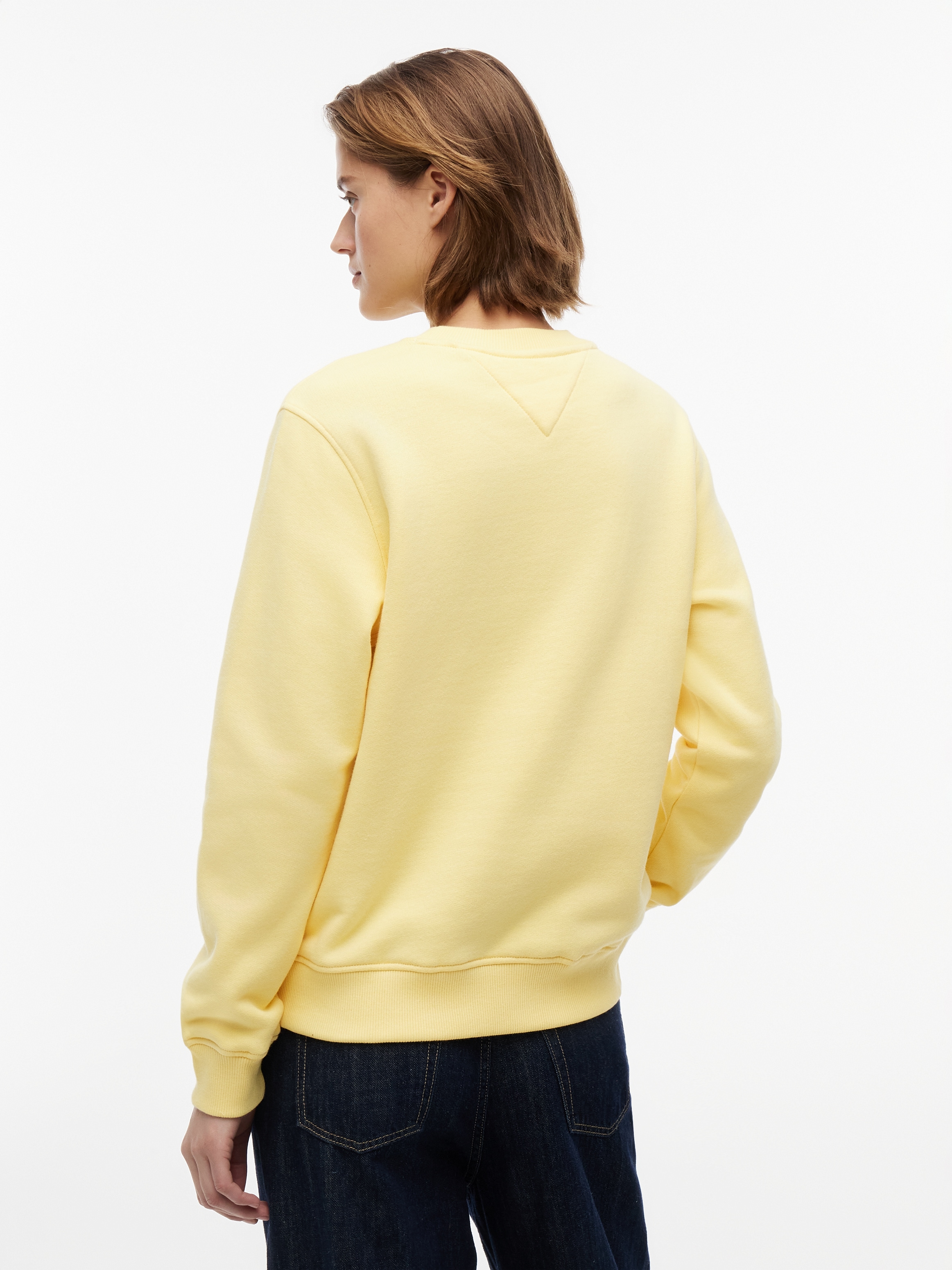Tommy Jeans Sweatshirt »TJW REG TJ FLAG CREW«, Baumwolle, Logodruck
