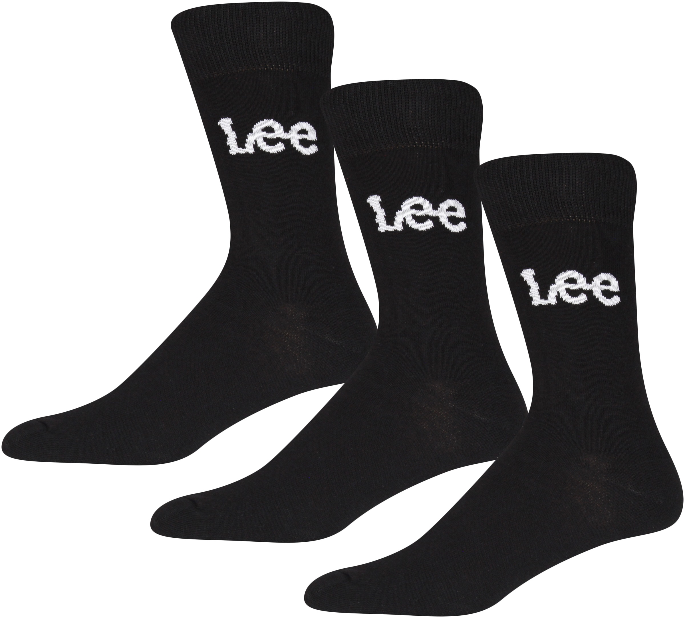 Lee® Sportsocken »BILLIE«, (3er Pack), atmungsaktive Baumwollmischung