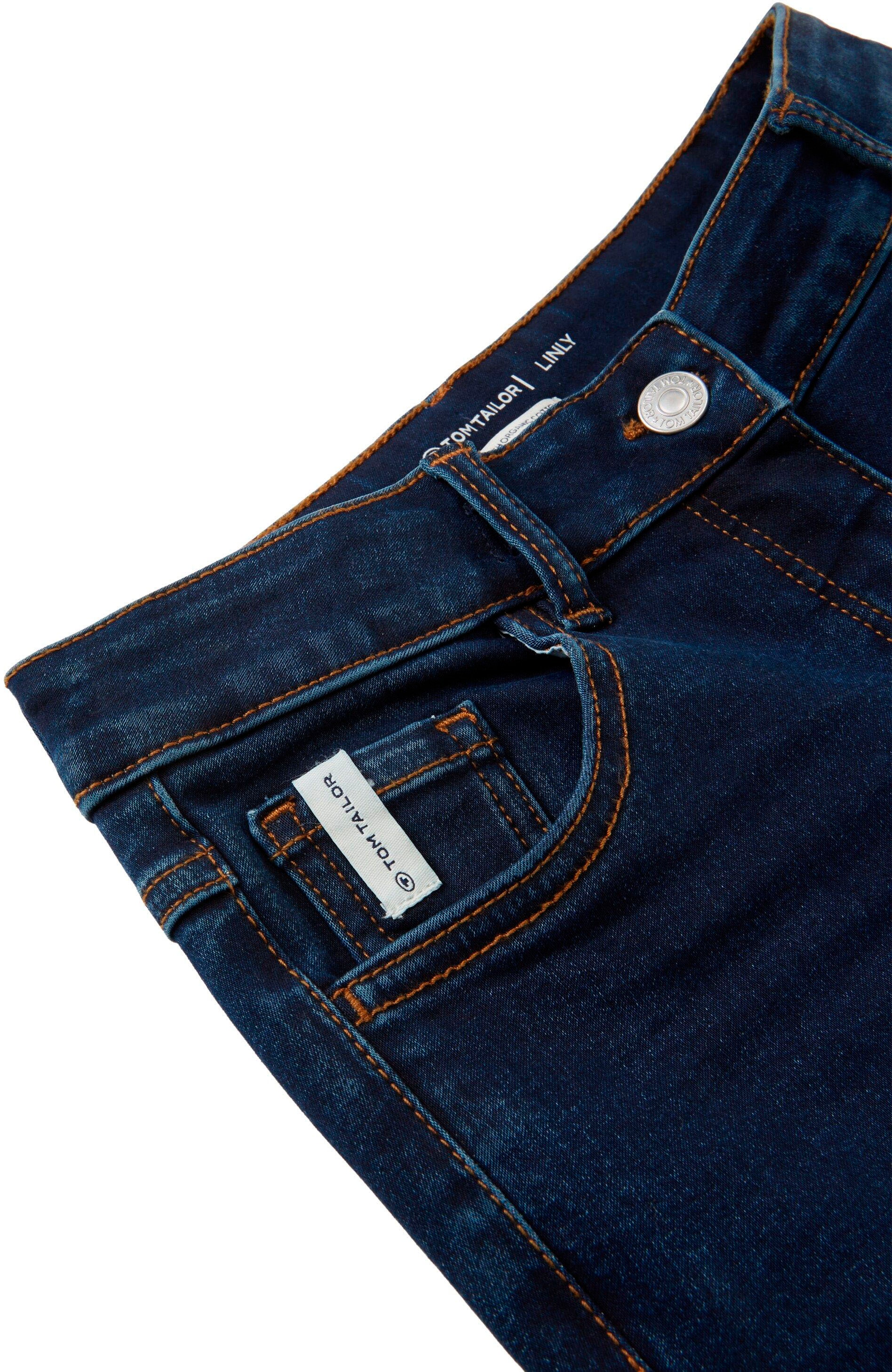 TOM TAILOR Skinny-fit-Jeans »Linly«, mit Knopf- und Reissverschluss