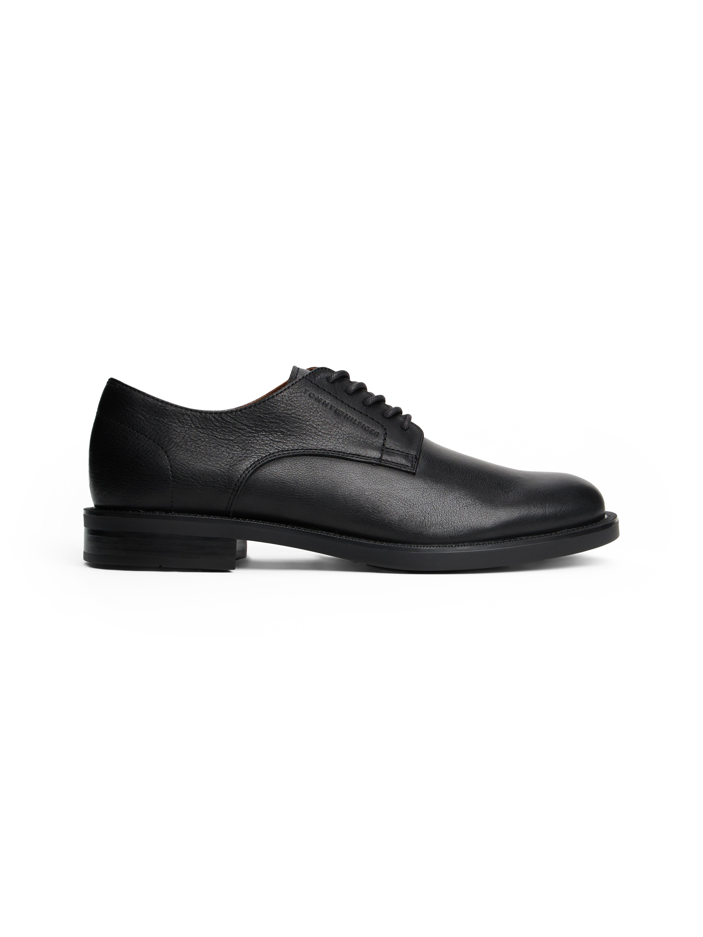 Tommy Hilfiger Schnürschuh »HILFIGER VOGUE LTH SHOE«  , Businesschuh, Abendschuh mit seitlicher Logoprägung