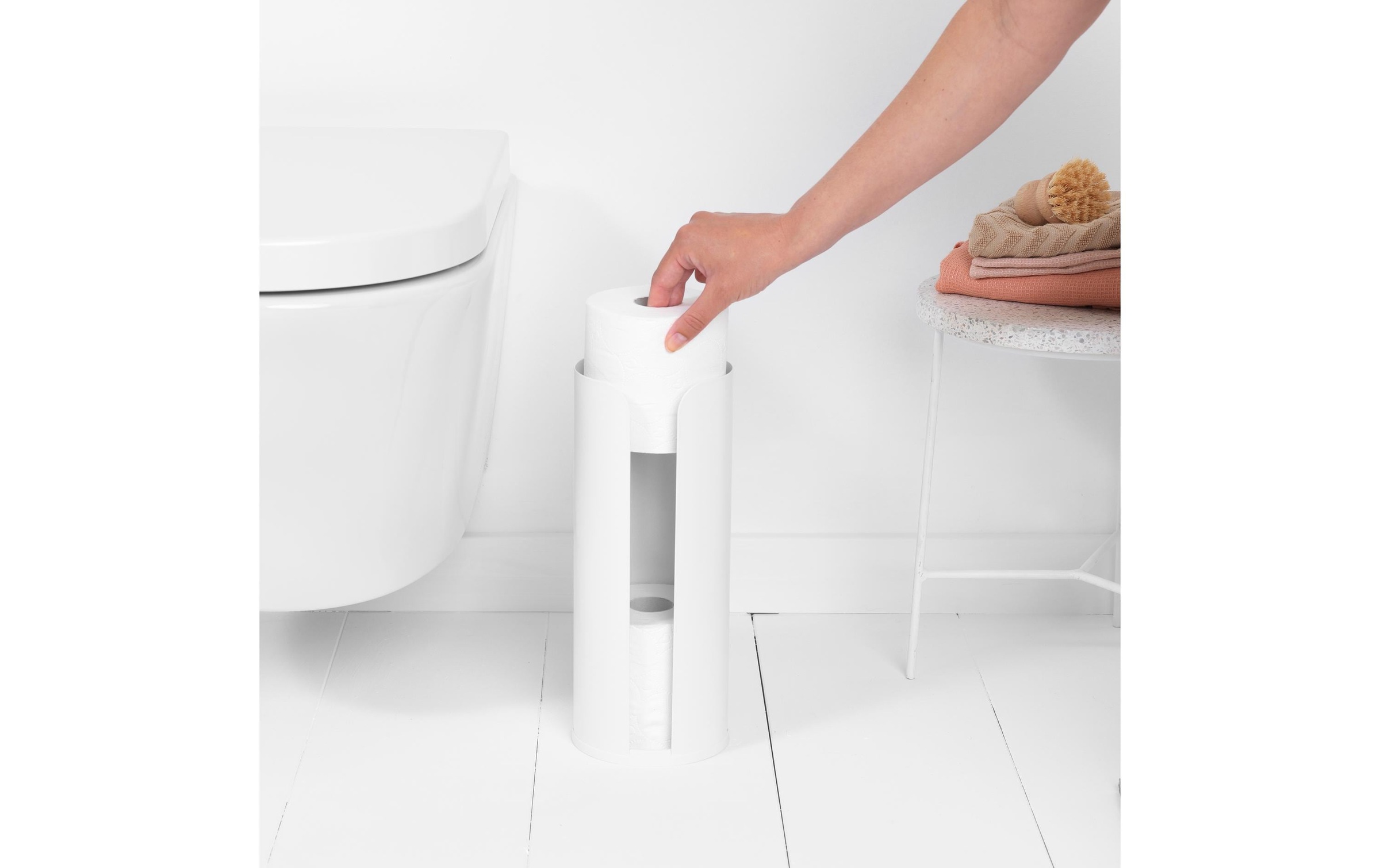Brabantia Support de papier toilette »ReNew für 3 Rollen«