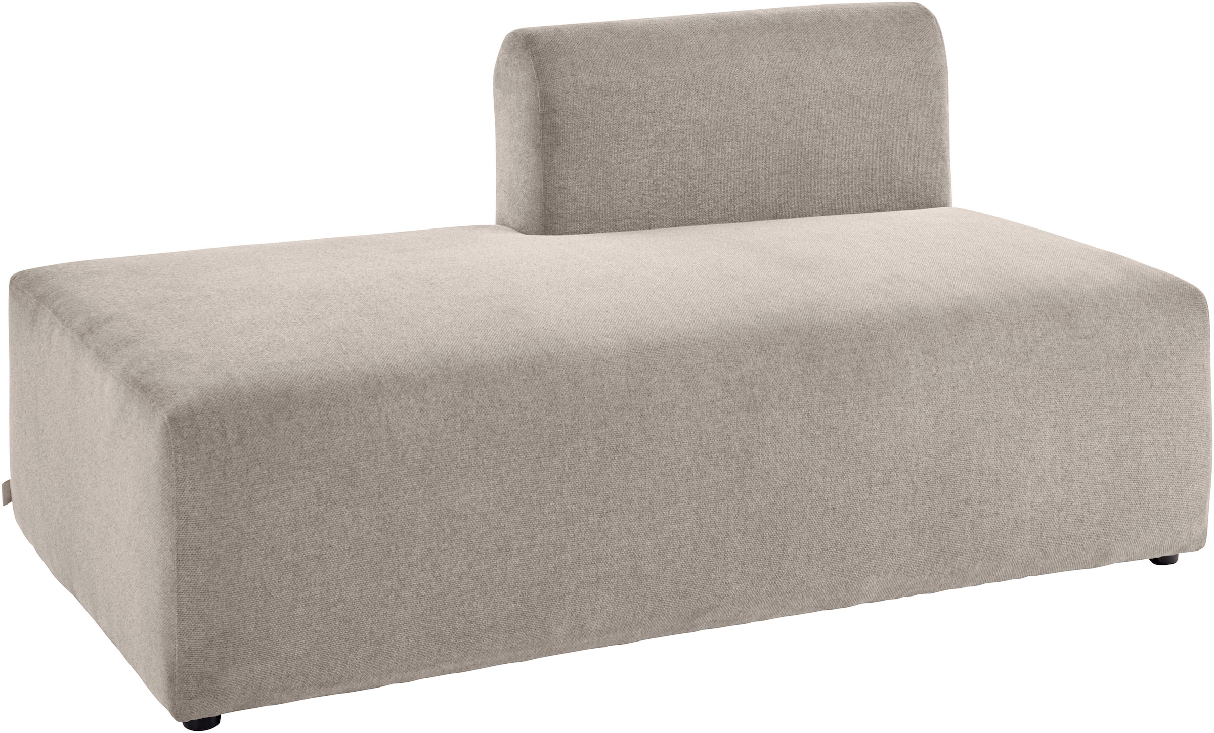 LeGer Home by Lena Gercke Chaise longue »LYZA Open end, Loungemöbel zum Relaxen, Masse B/T/H: 152/96/74 cm« als Modul oder separat verwendbar, für individuelle Zusammenstellung