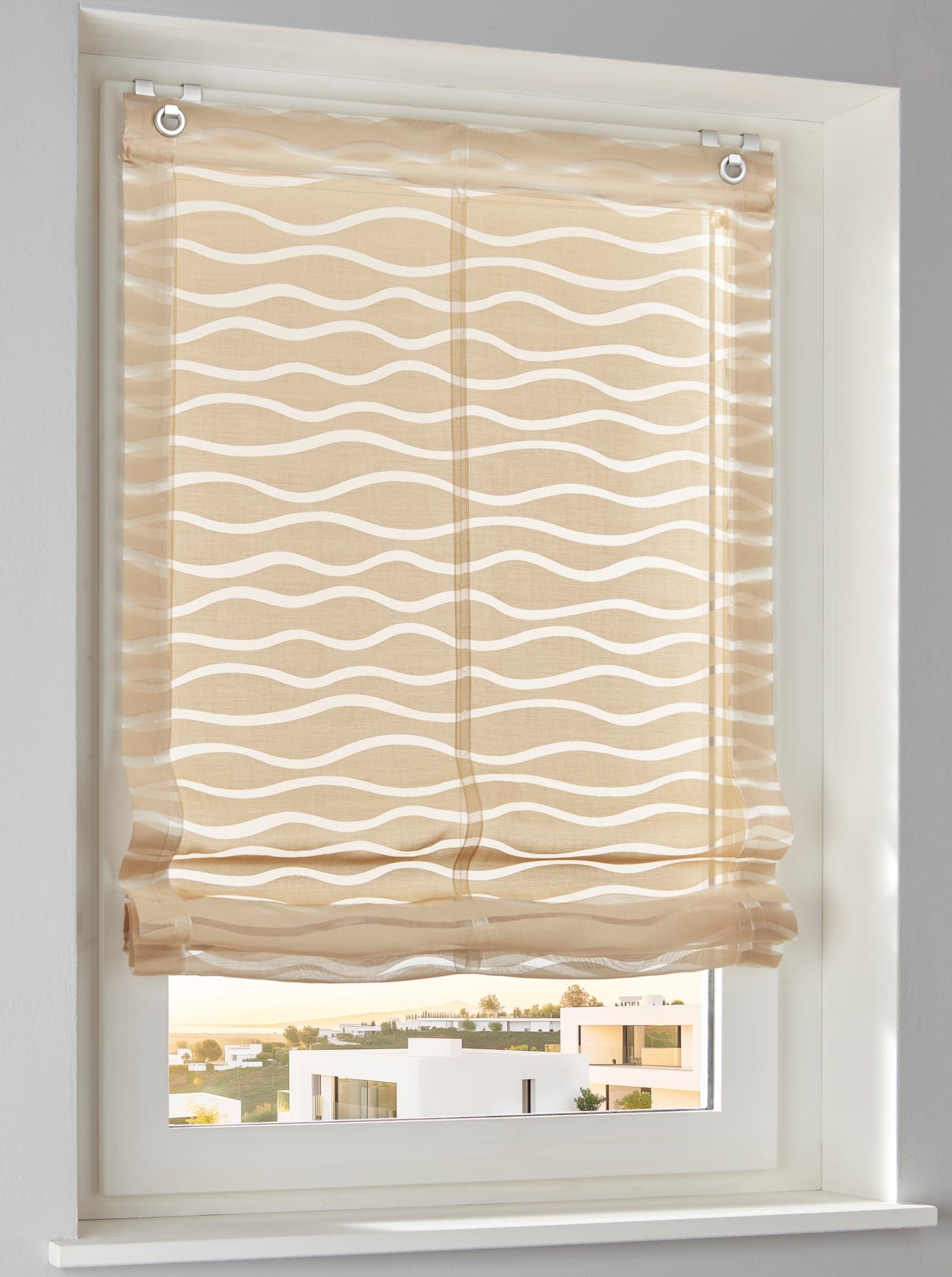 heine home Raffrollo mit Ösen