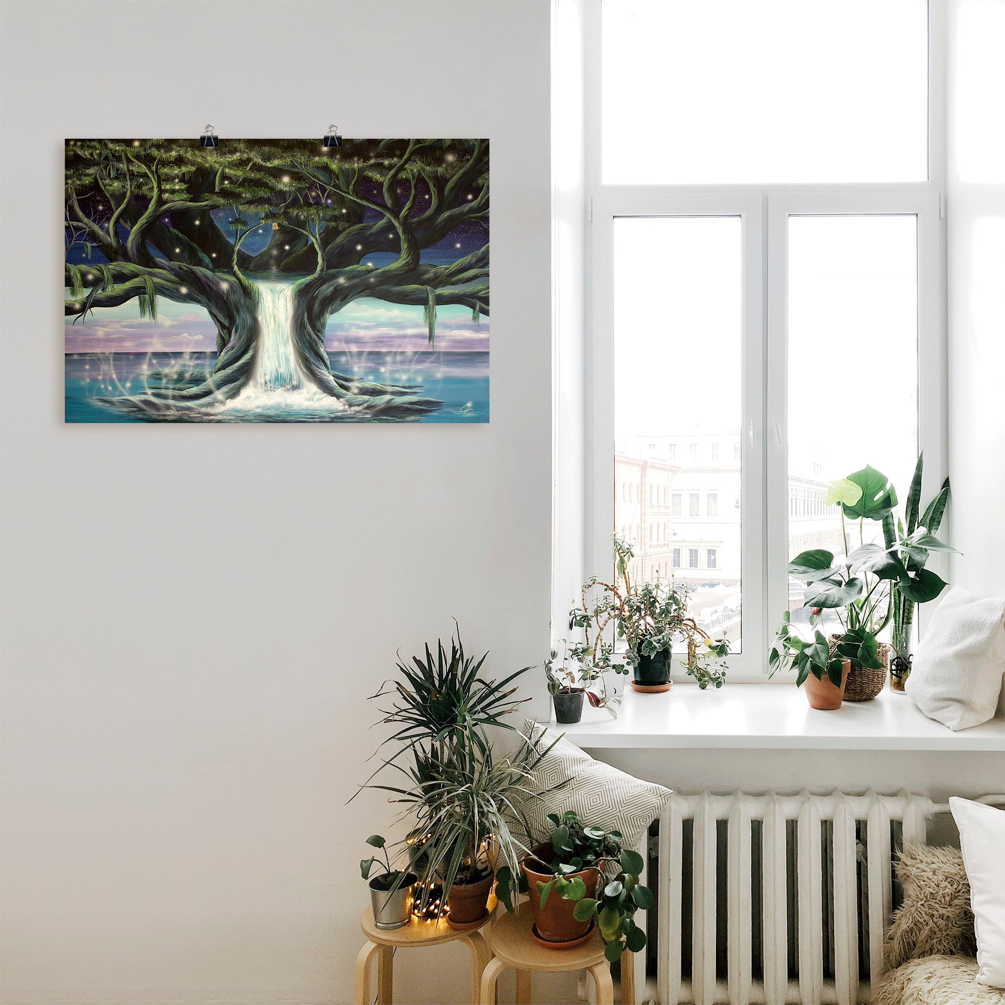 Artland Wandbild »Der Baum der Seelen«, Landschaften, (1 St.), als Leinwandbild, Poster in verschied. Grössen
