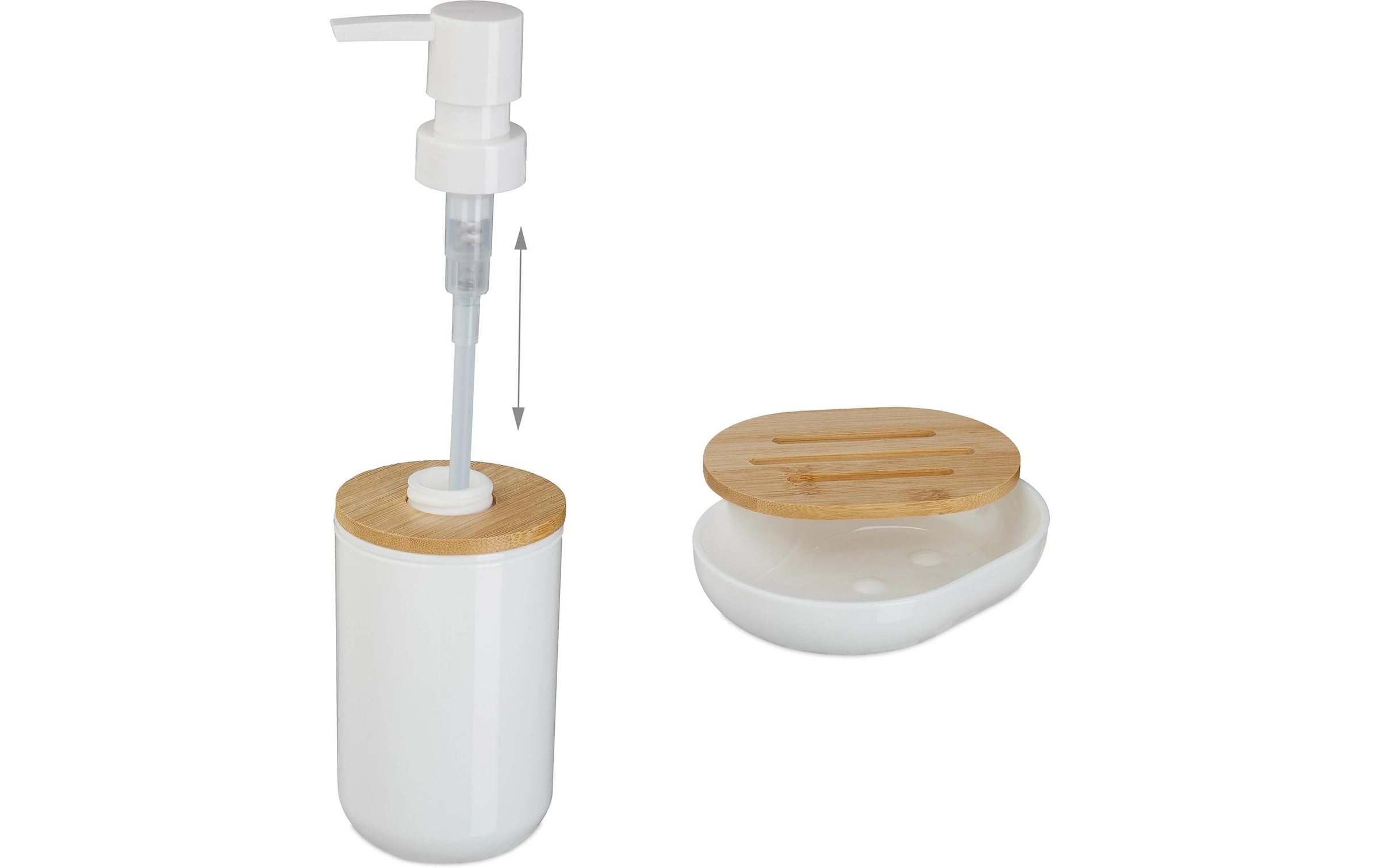 relaxdays Badaccessoire-Set »7-teilig«