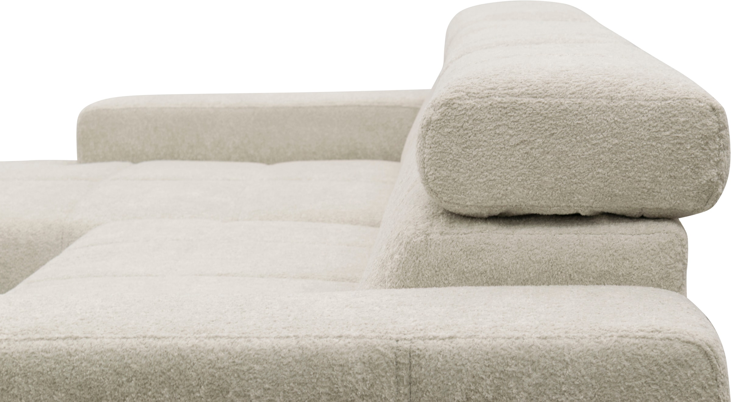 GOODproduct Wohnlandschaft »Ballerup 359 x 228 cm, auch mit verstellbarer Sitztiefe« Kopfteile verstellbar, Pet Friendly Bezug, U-Form