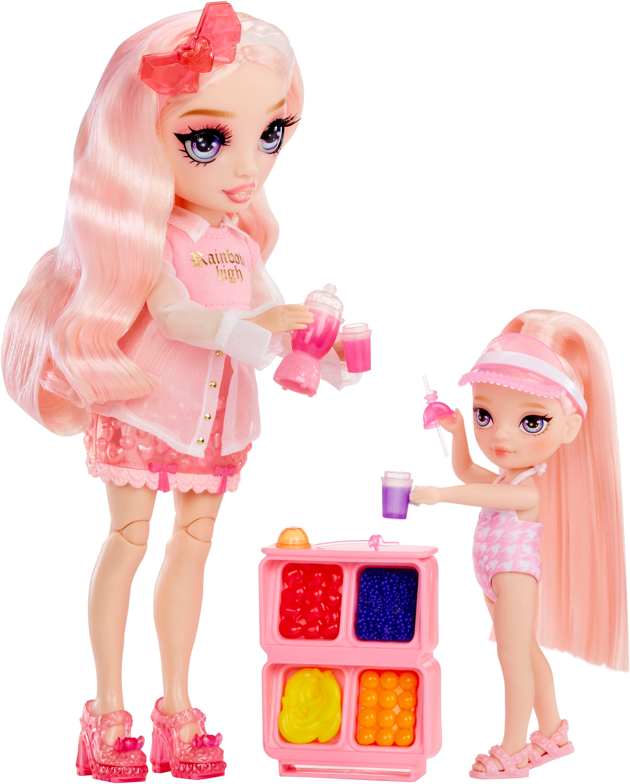 RAINBOW HIGH Mini-poupée »Rainbow High Little Pool Day with Blush Playset«