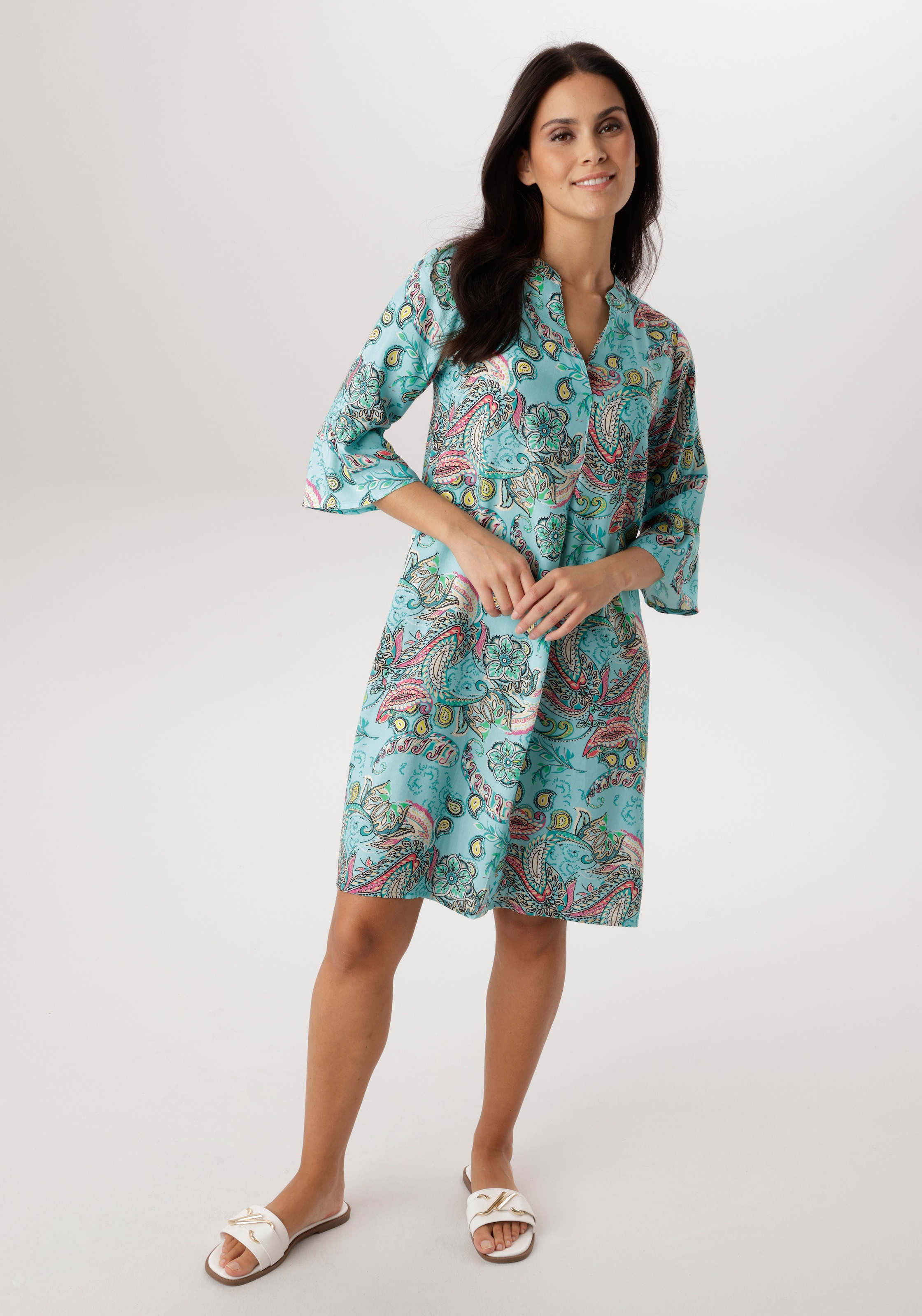 Image of Aniston SELECTED Blusenkleid mit orientalisch inspirierter Paisleymusterung - NEUE KOLLEKTION