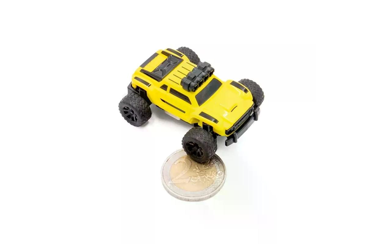 RC-Auto »Turbo Racing Micro Monster Truck TC-01, Gelb,«