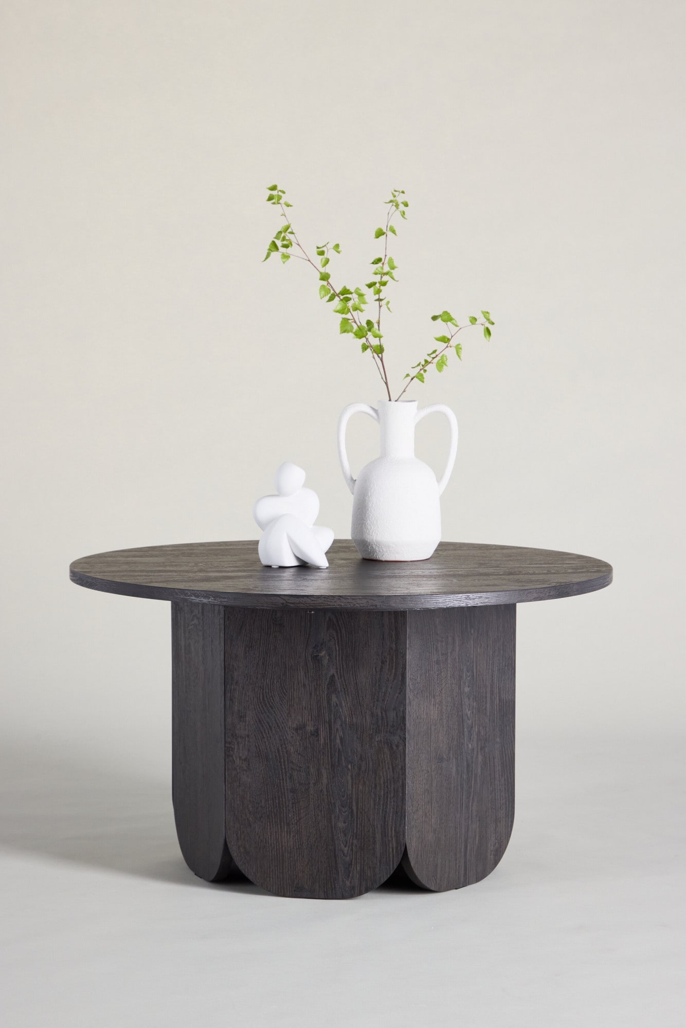 Venture Home Couchtisch Sofatisch, MDF, Papierlaminat, rund, geräumig, modern